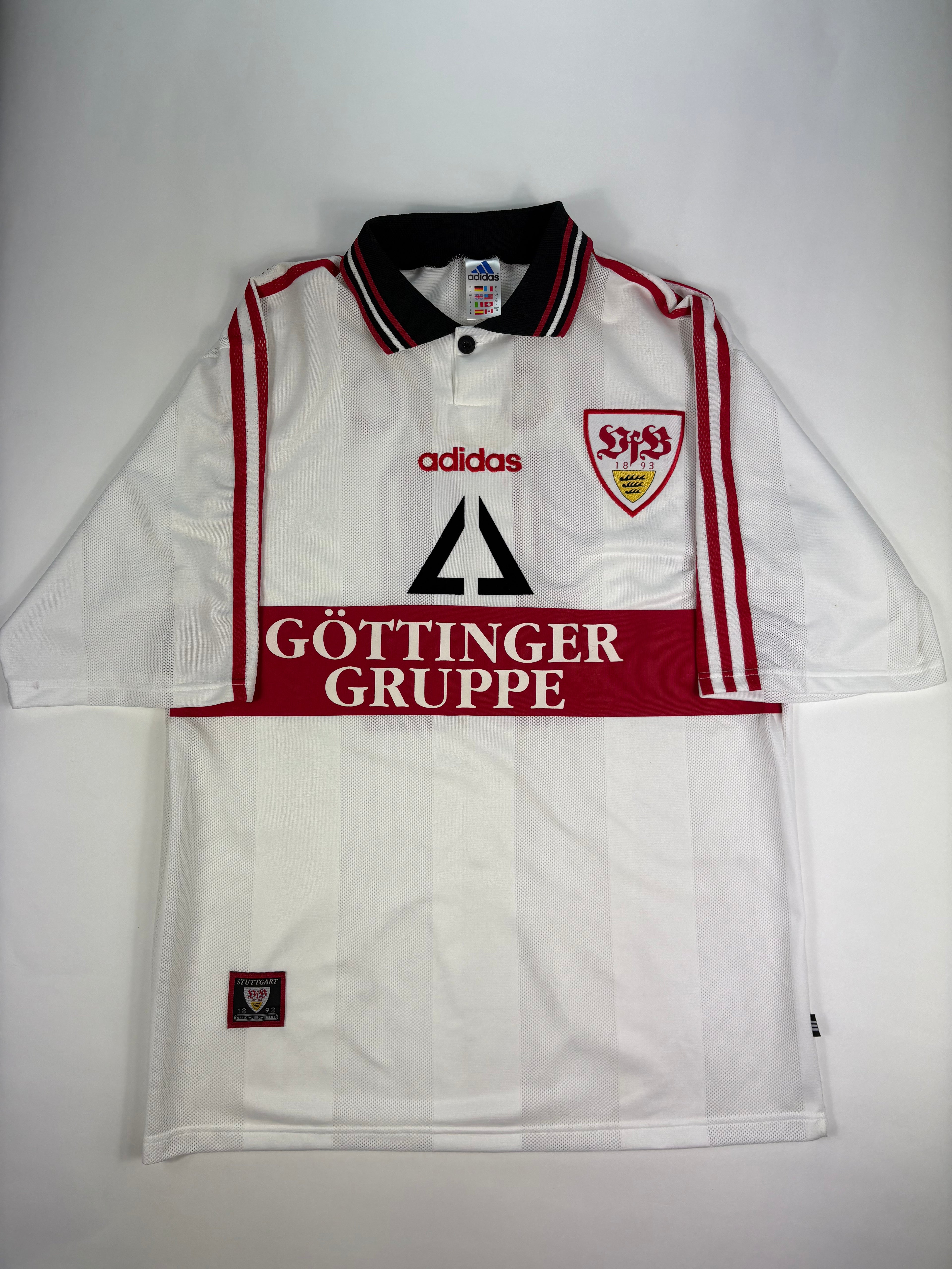 VfB Stuttgart Heimtrikot 1997/1998 - #11 Bobic - L