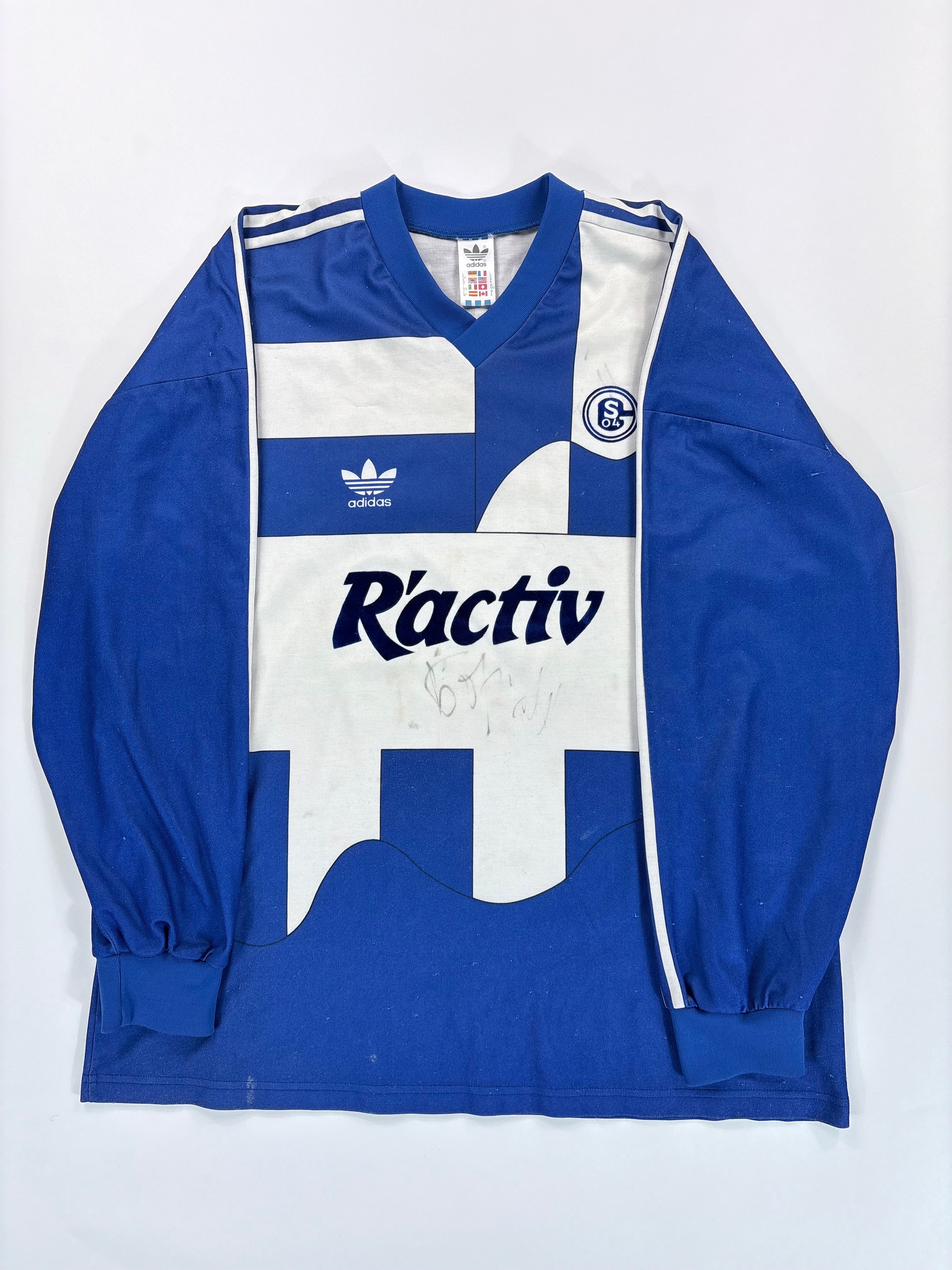 Schalke 04 Heimtrikot 1991/1992 - #8 - XL