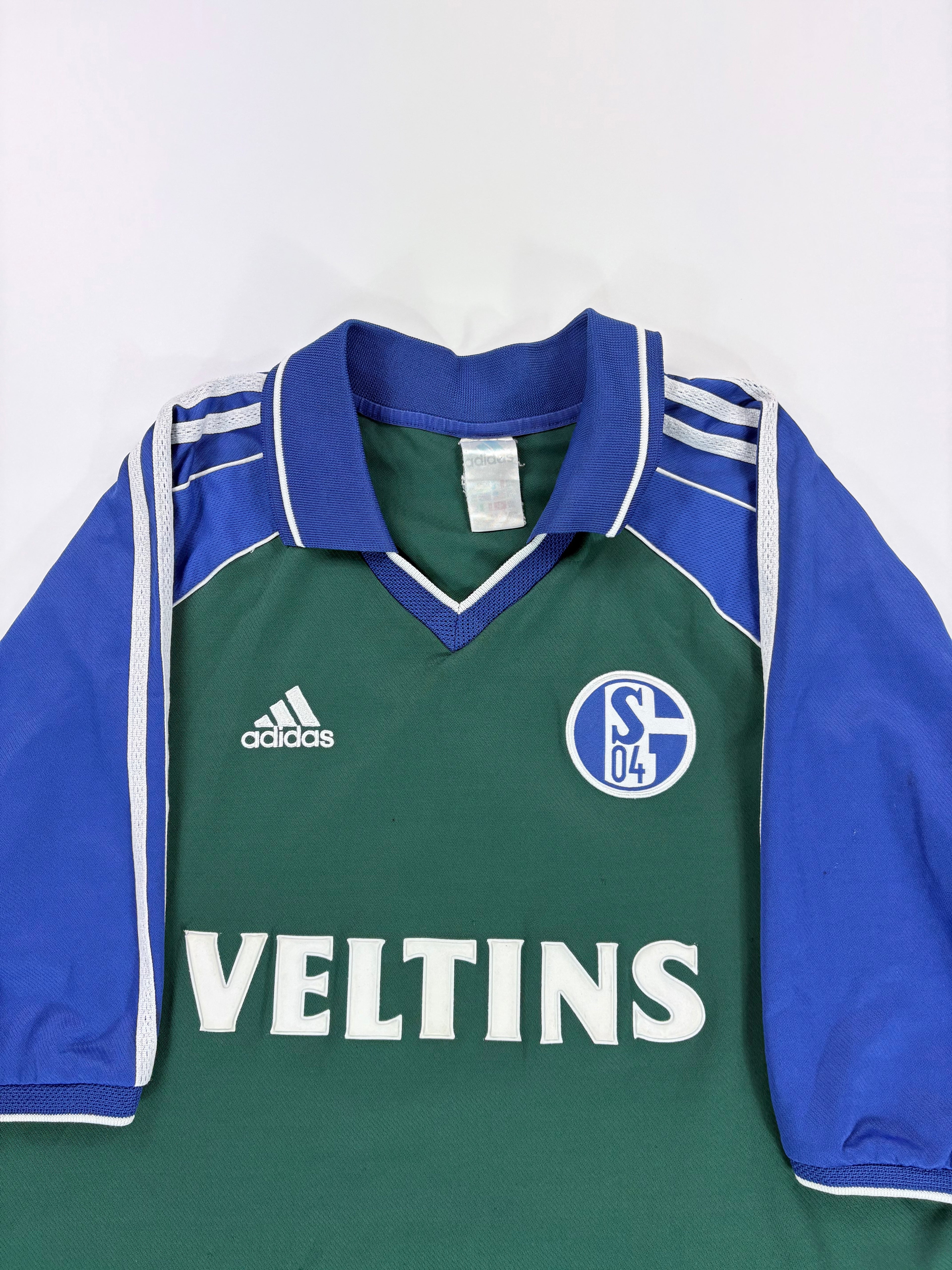Schalke 04 Auswärtstrikot 1999/2000 - #11 Sand - XXL