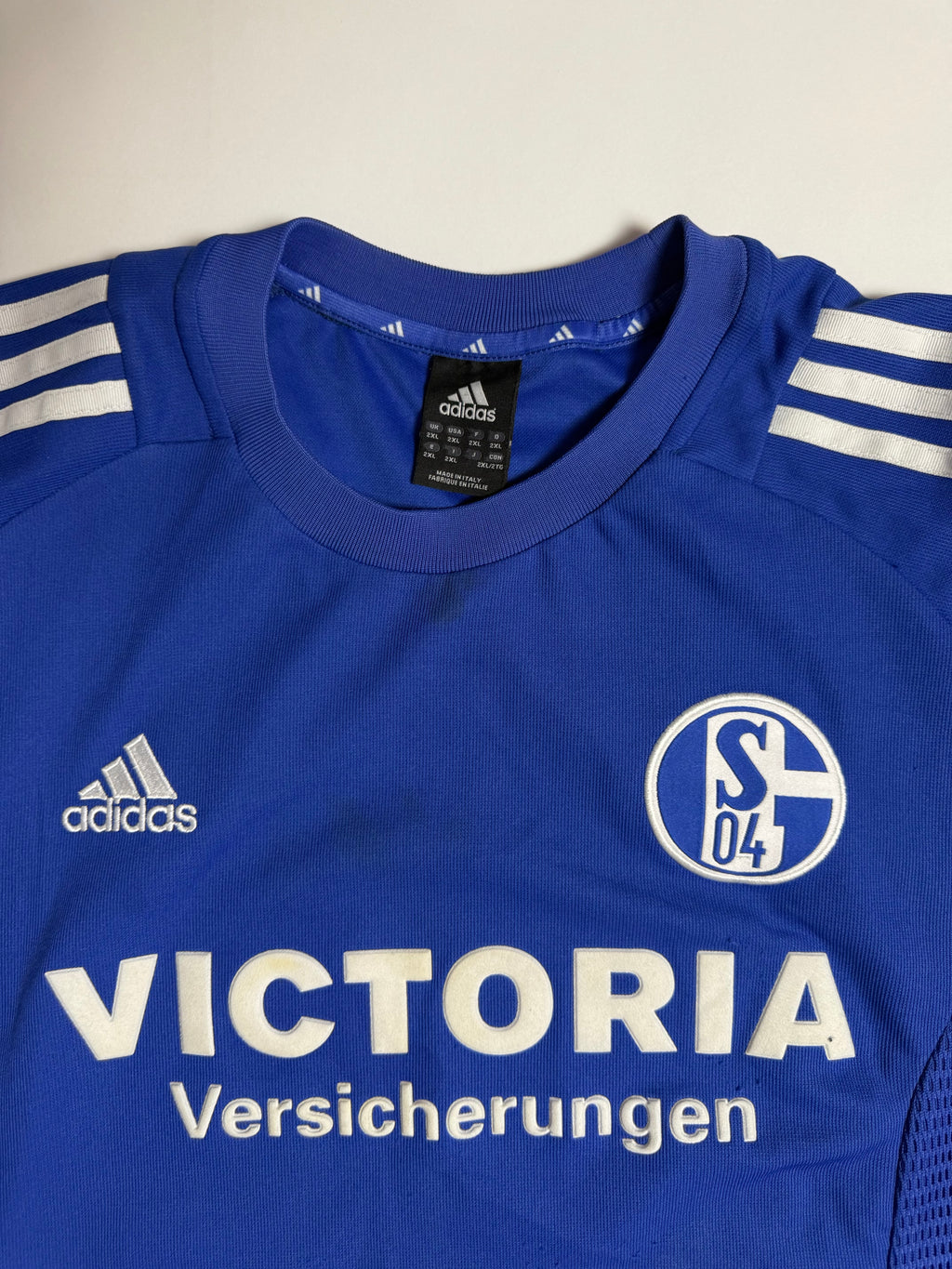 Schalke 04 Heimtrikot 02/03 - #11 Sand - XXL