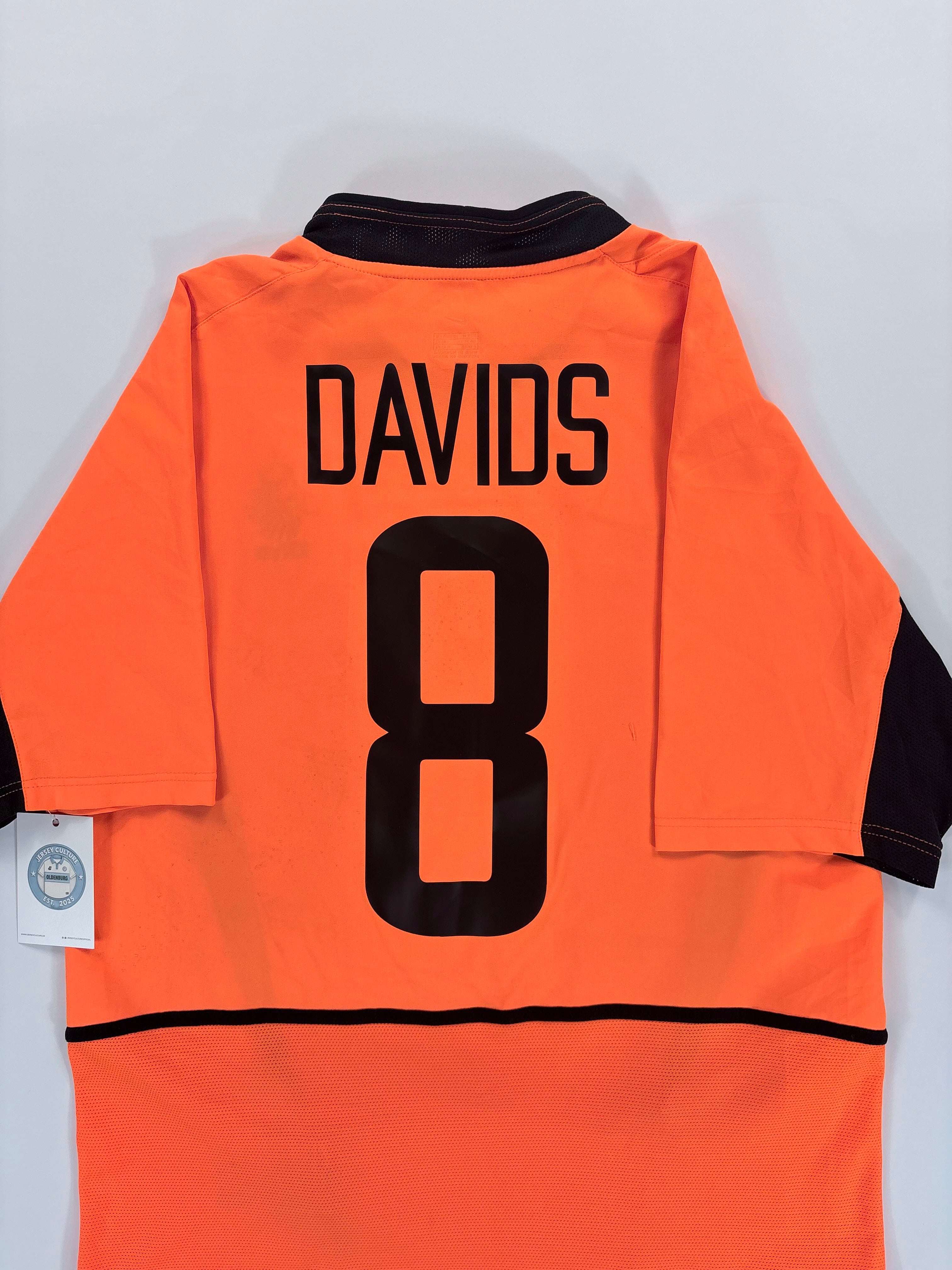 Niederlande Heimtrikot WM 2002 - #8 Davids - M