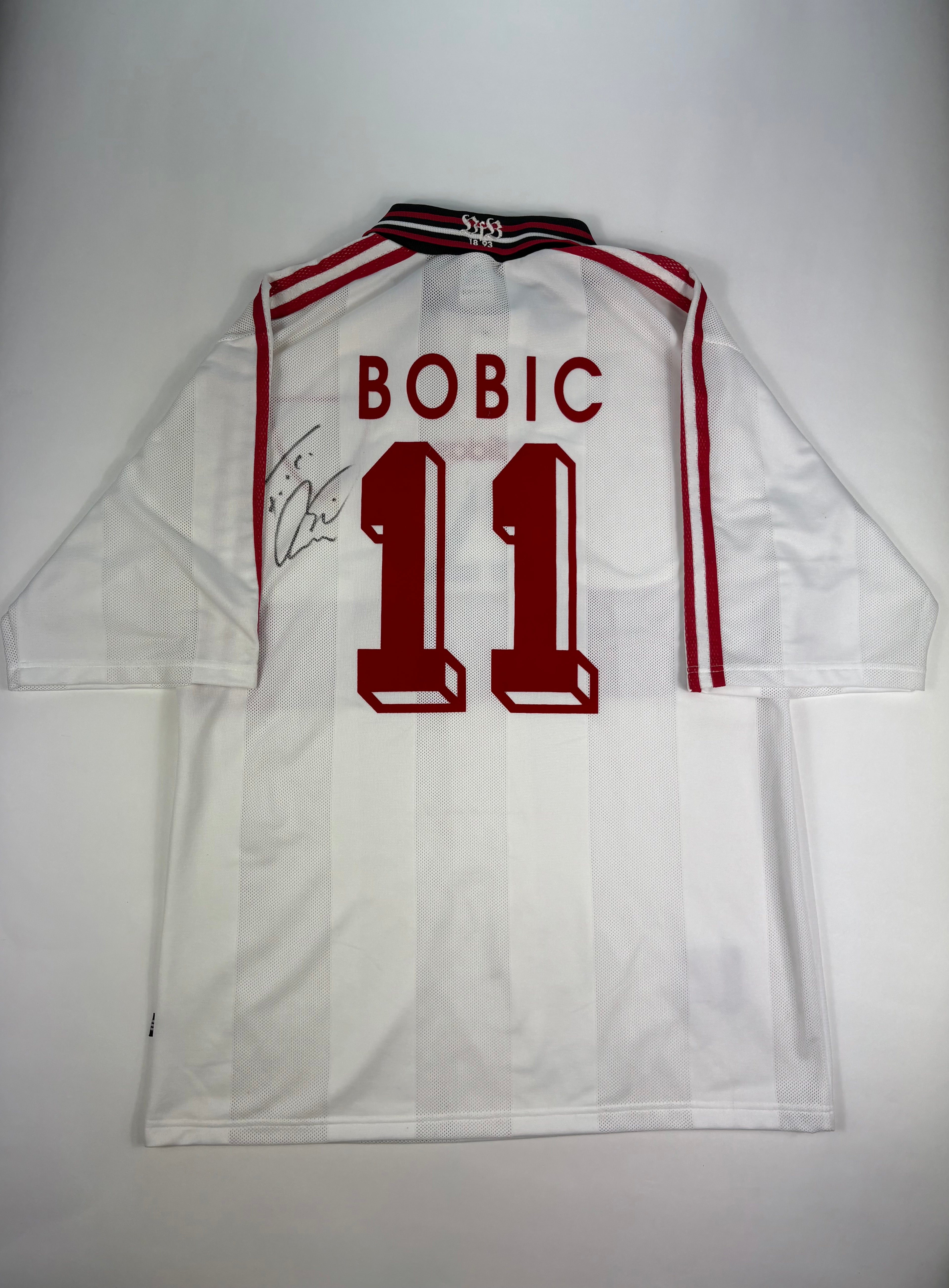 VfB Stuttgart Heimtrikot 1997/1998 - #11 Bobic - L
