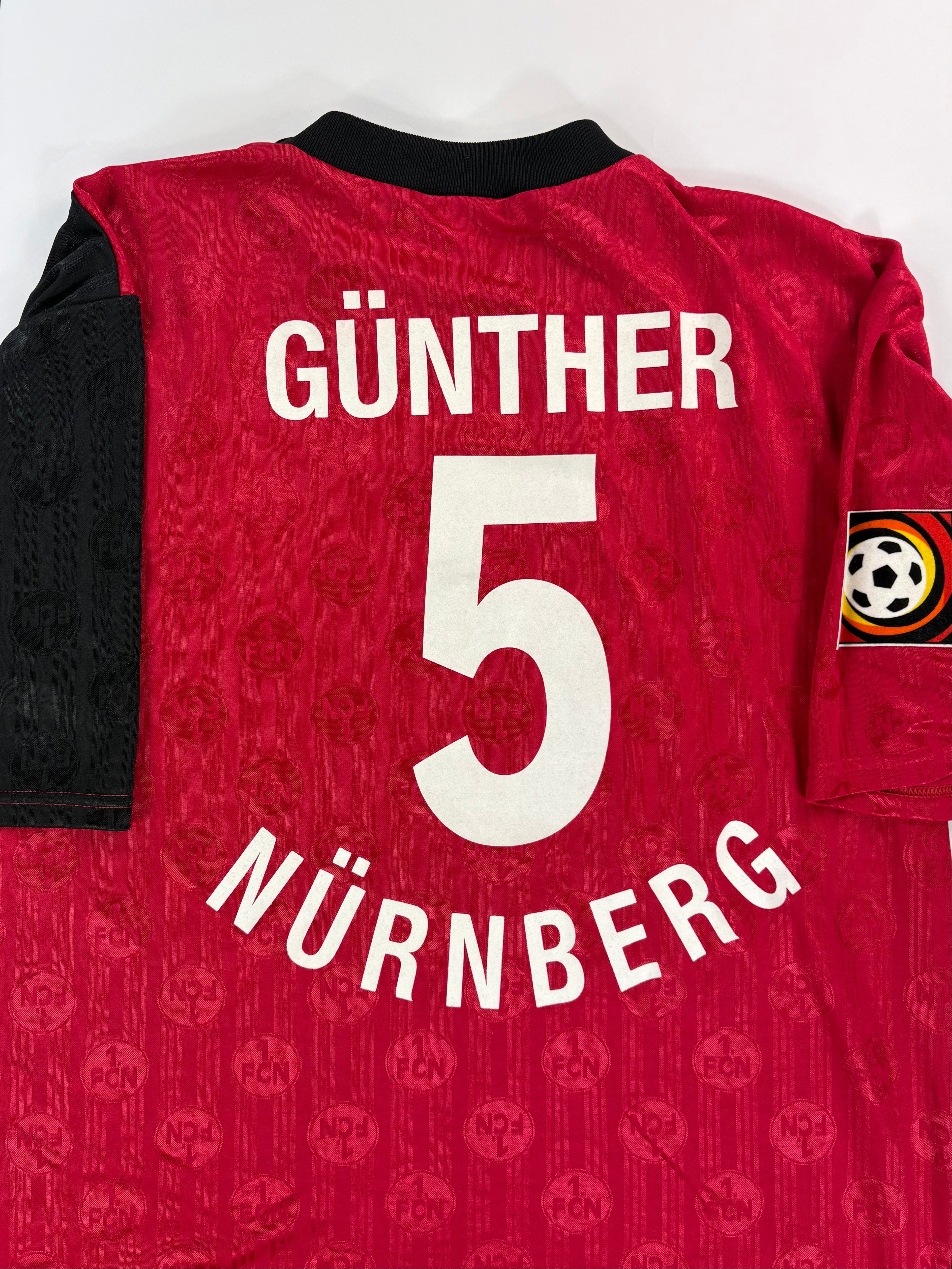 1. FC Nürnberg Heimtrikot 1998/1999 - #5 Günther - XXL