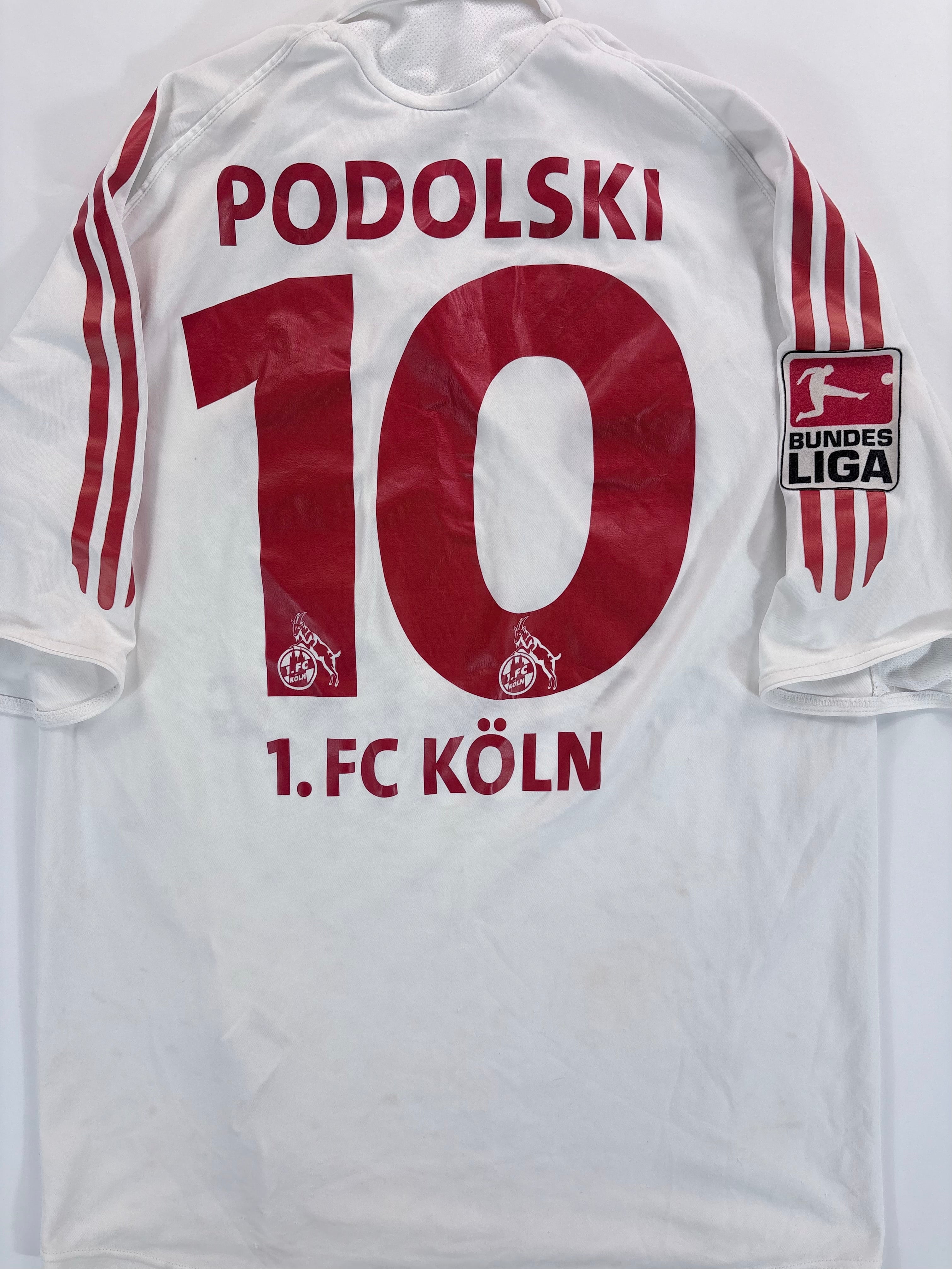1. FC Köln Heimtrikot 2005/2006 - #10 Podolski - M