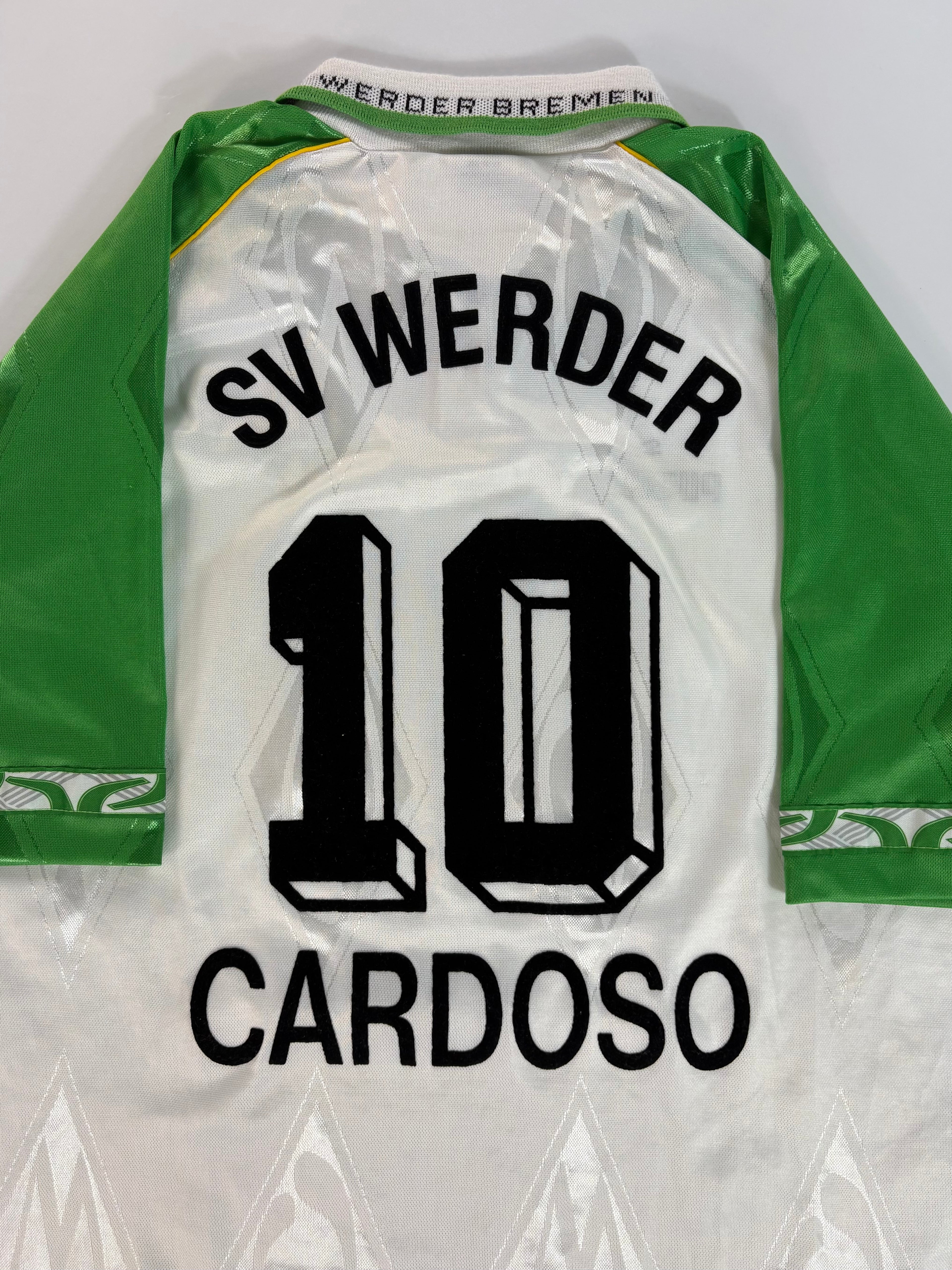 Werder Bremen Heimtrikot 1995/1996 - #10 Cardoso - L