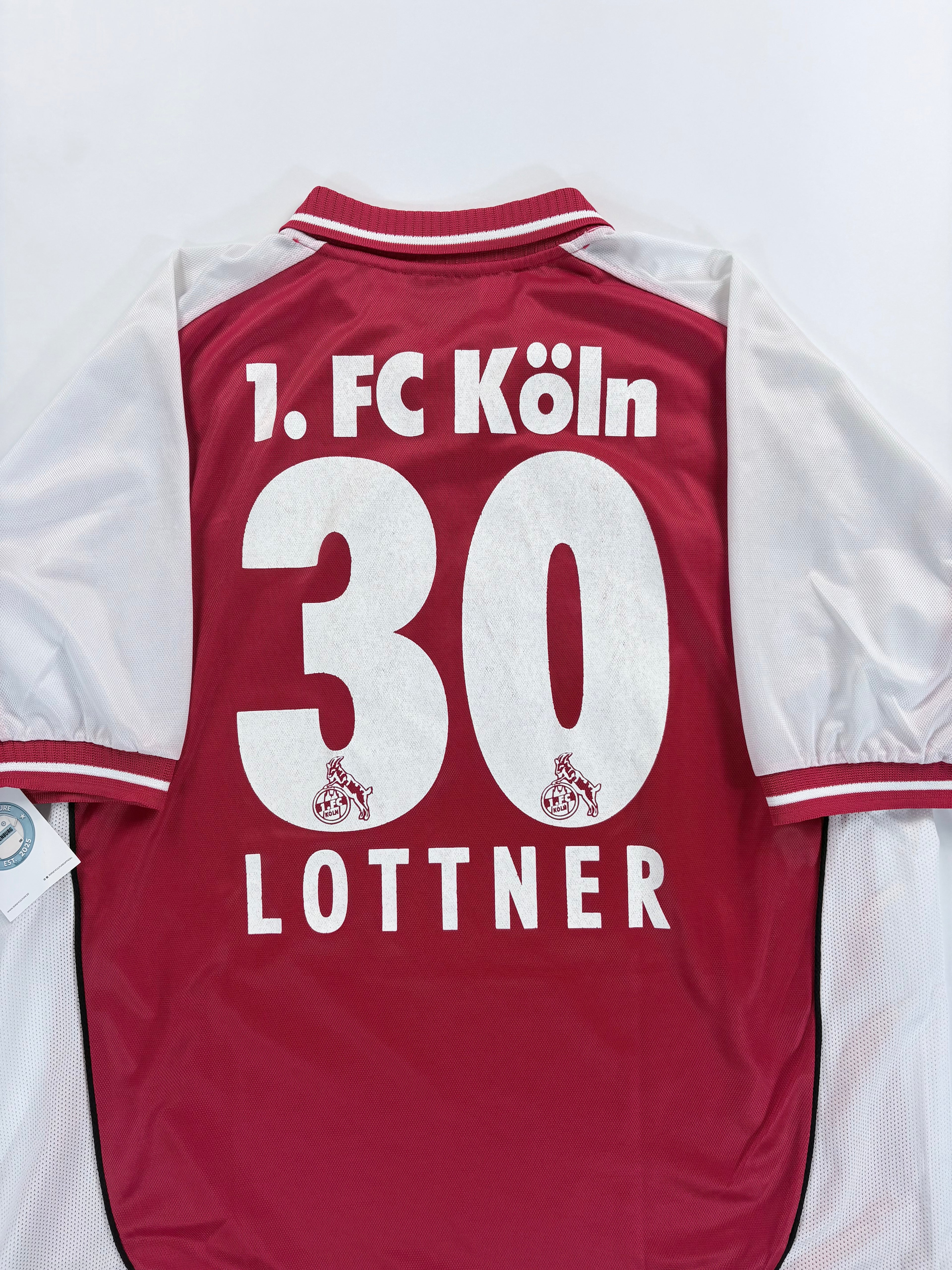 1. FC Köln Heimtrikot 2002/2003 - #30 Lottner - XXL