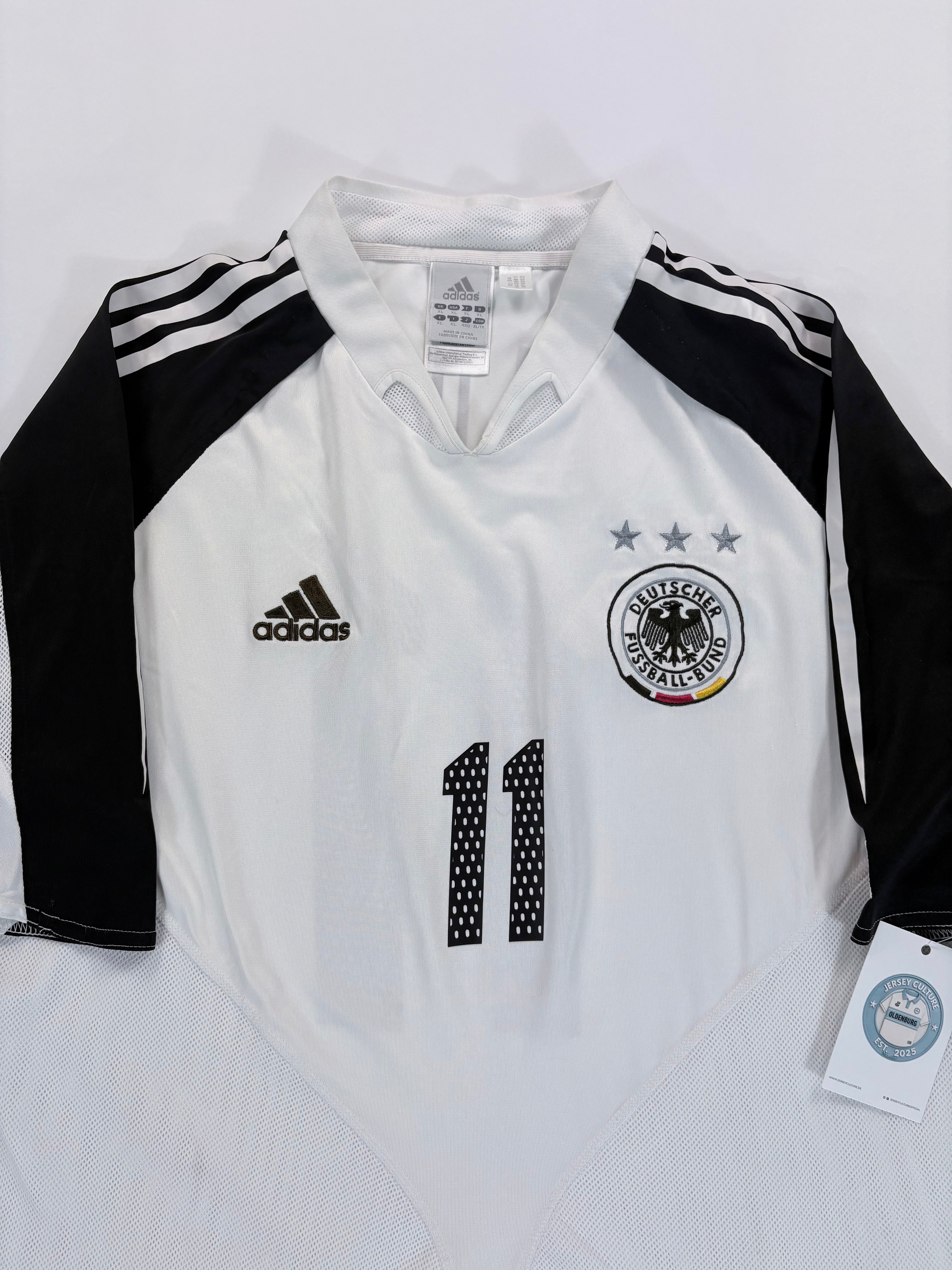 Deutschland Heimtrikot EM 2004 - #11 Klose - XL
