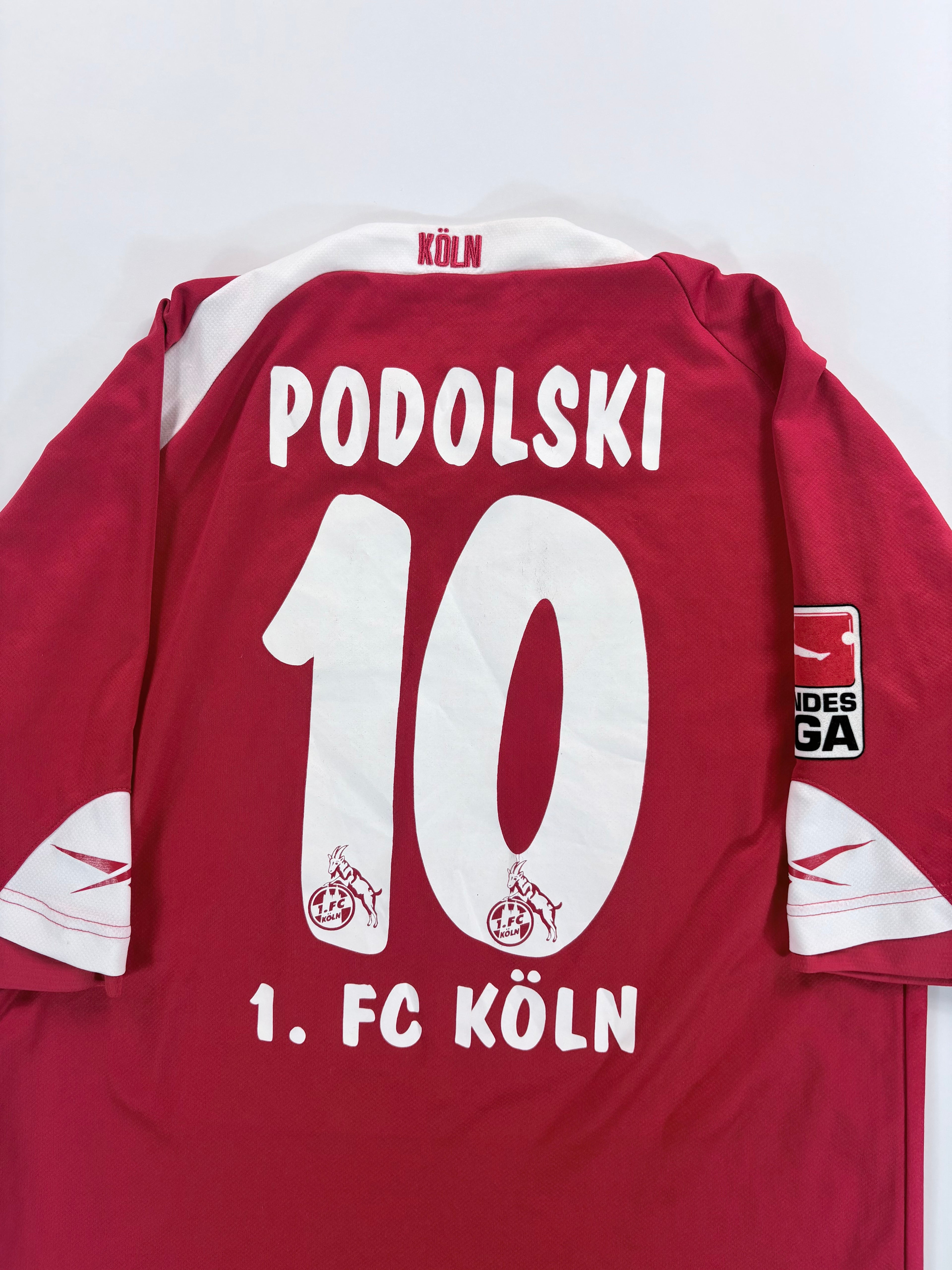 1. FC Köln Heimtrikot 2009/2010 - #10 Podolski - M