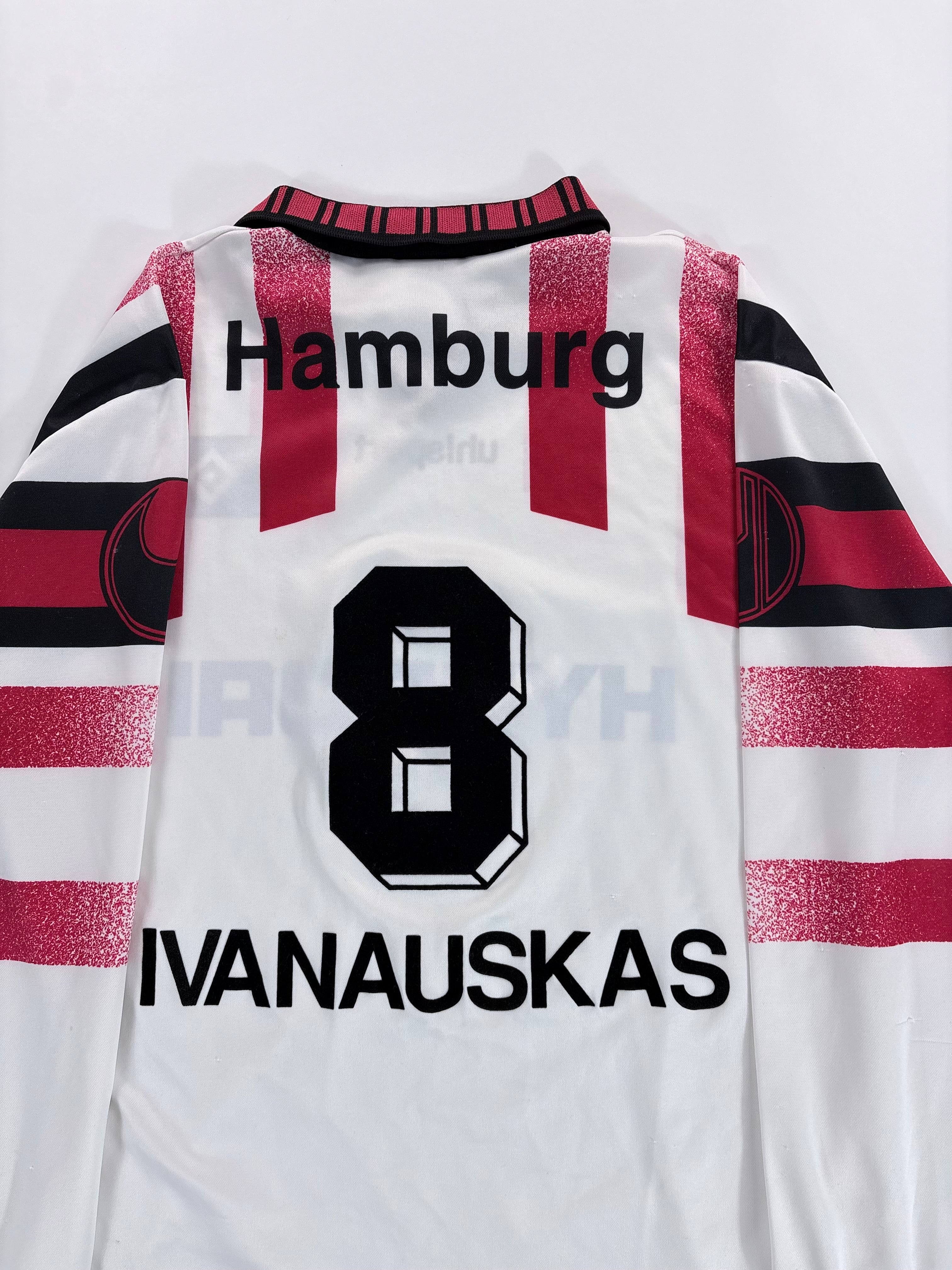 Hamburger SV Heimtrikot 1995/1996 - #8 Ivanauskas - XL