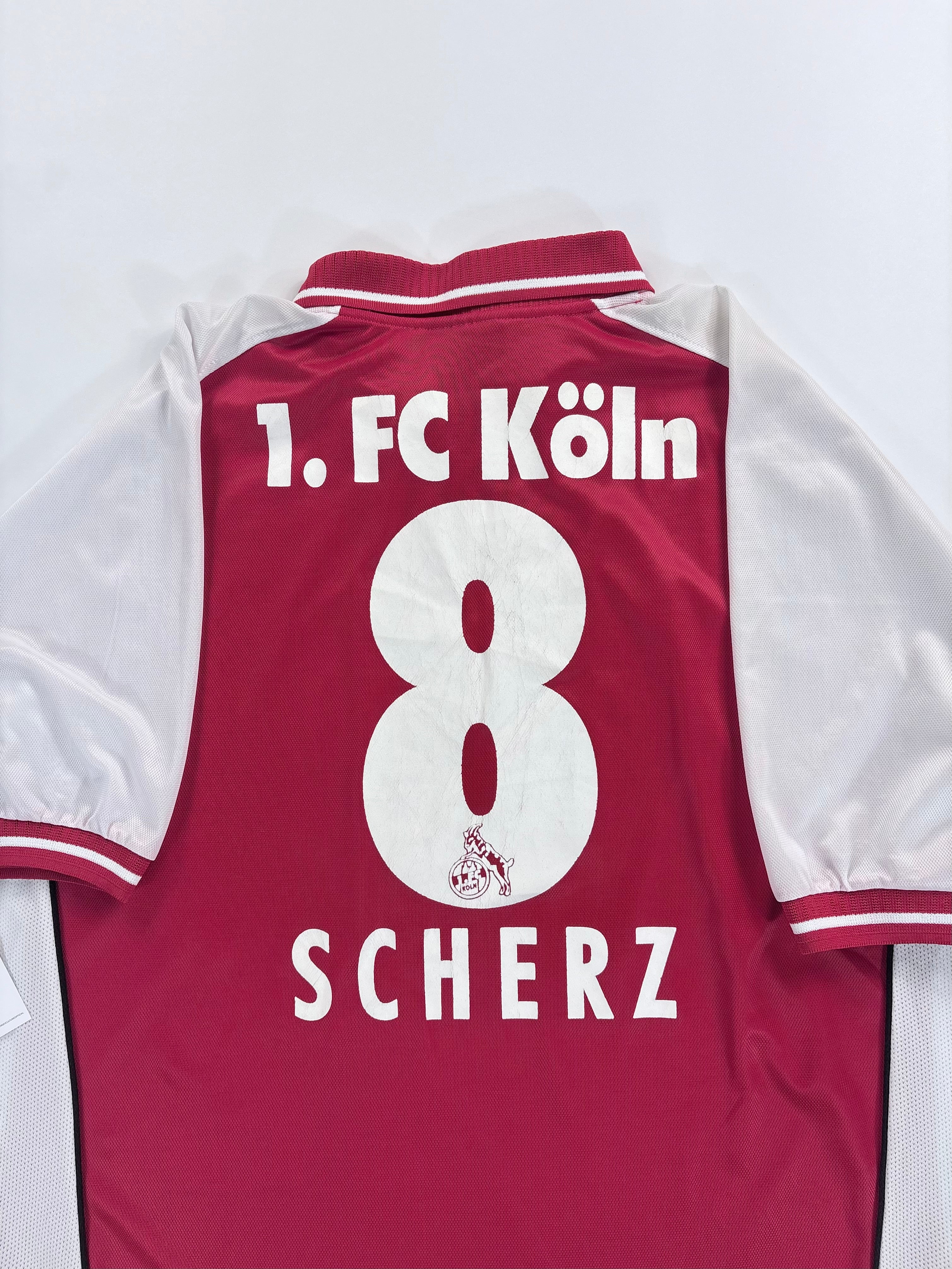 1. FC Köln Heimtrikot 2002/2003 - #8 Scherz - XXL
