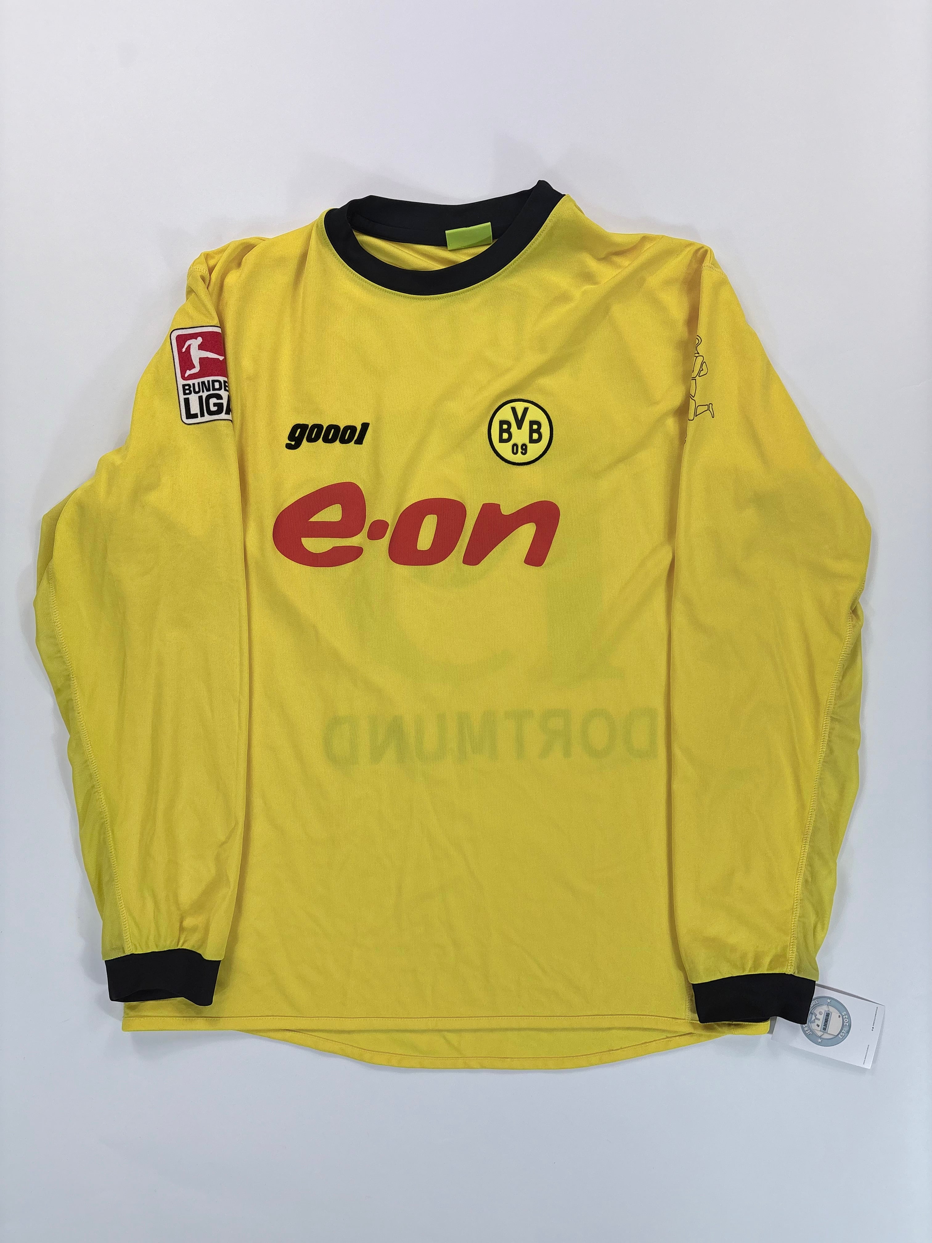 Borussia Dortmund Heimtrikot 2003/2004 - #19 Addo - L
