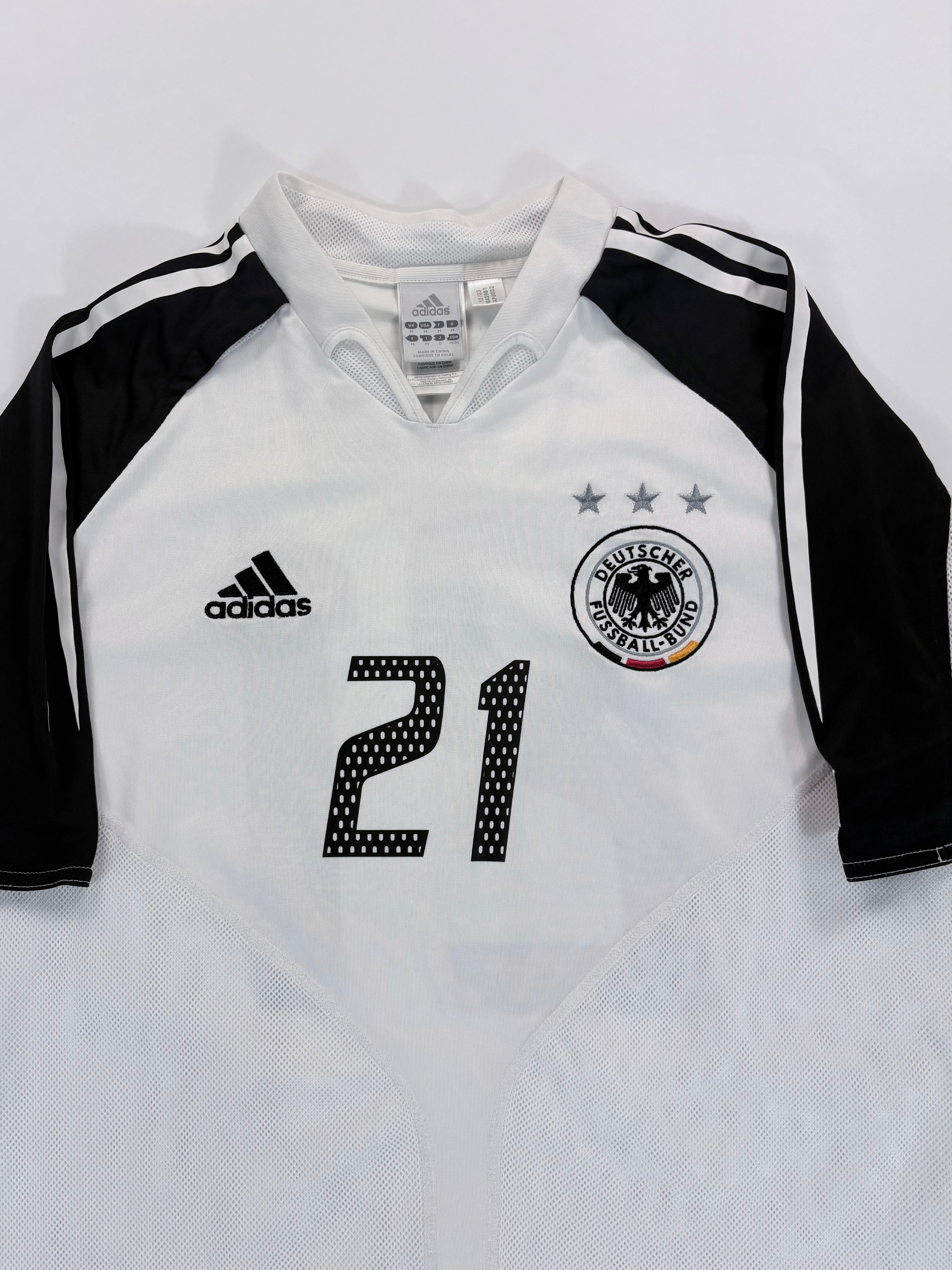 Deutschland Heimtrikot EM 2004 - #21 Lahm - M