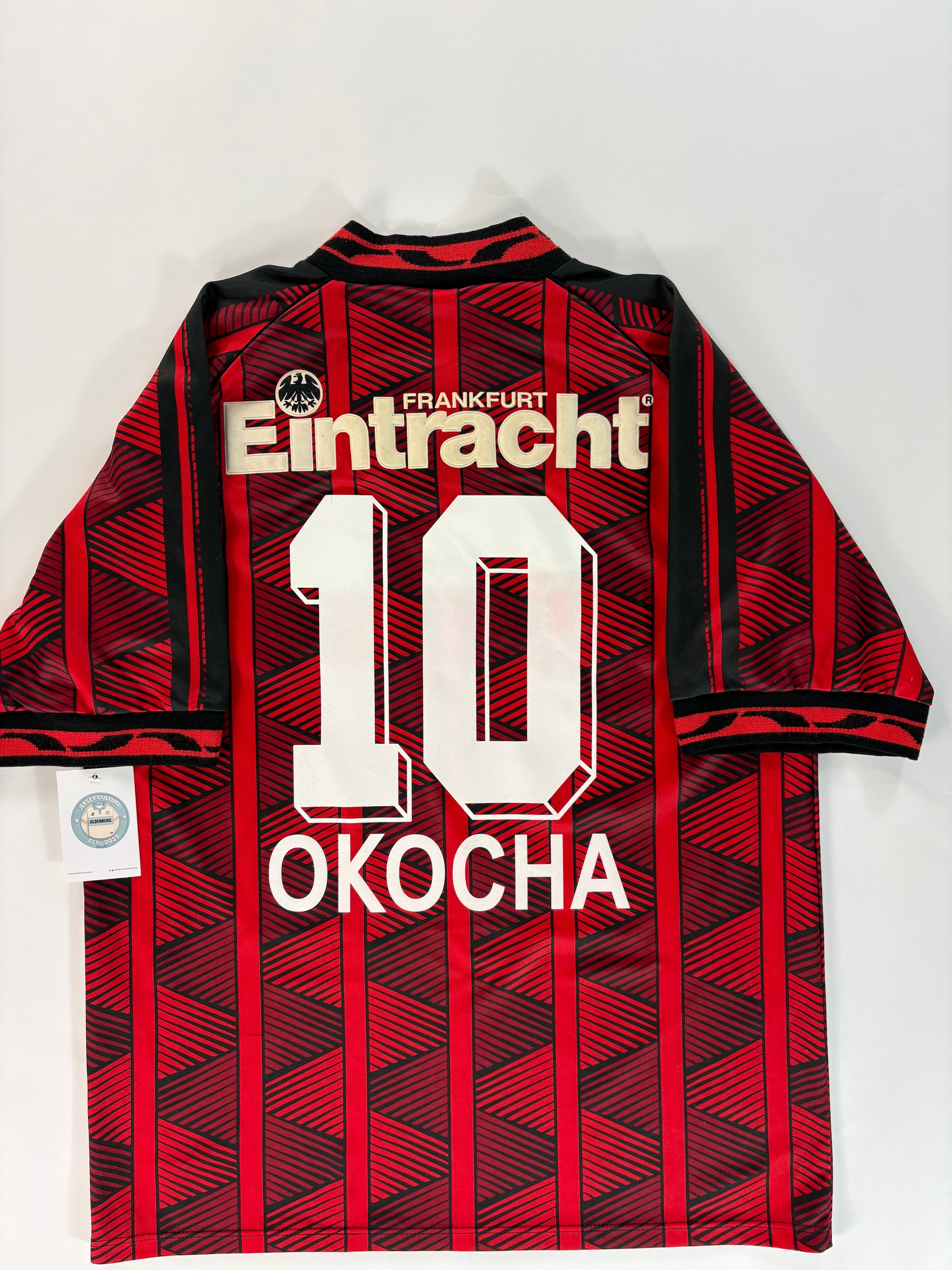 Eintracht Frankfurt Heimtrikot 1995/1996 - #10 Okocha - L