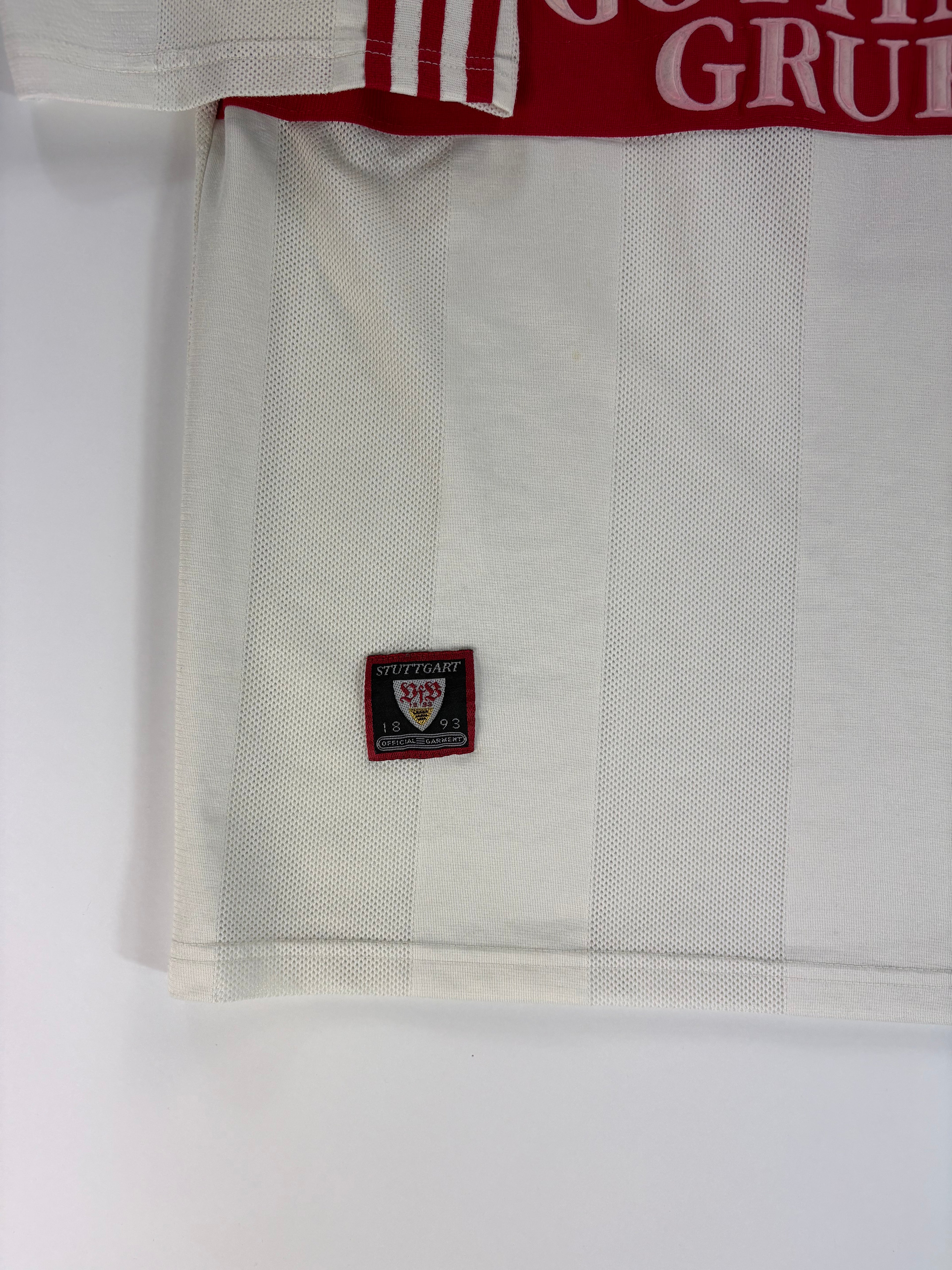 VfB Stuttgart Heimtrikot 1997/1998 - #8 Haber - L