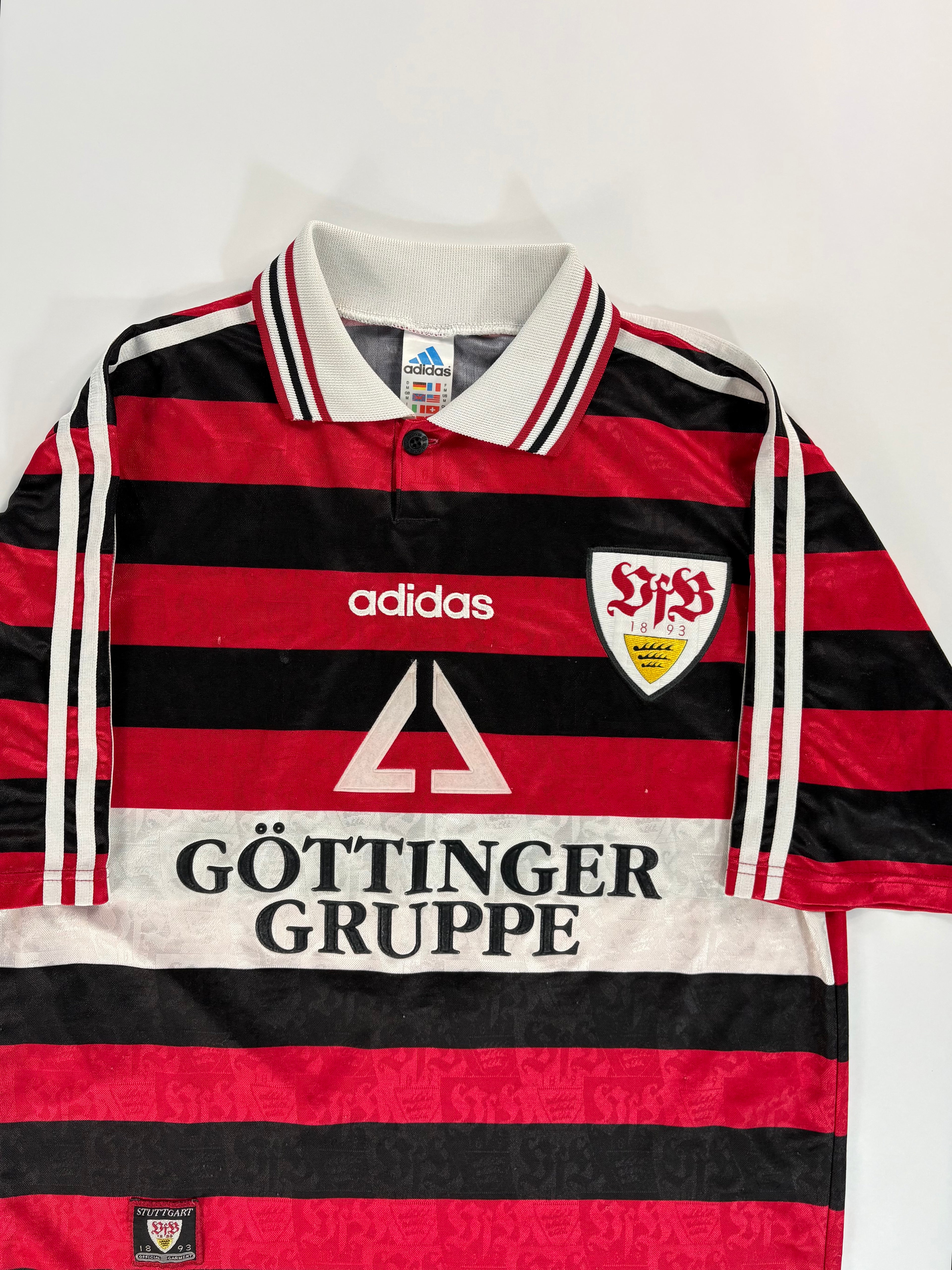 VfB Stuttgart Auswärtstrikot 1997/1998 - #3 Legat - M
