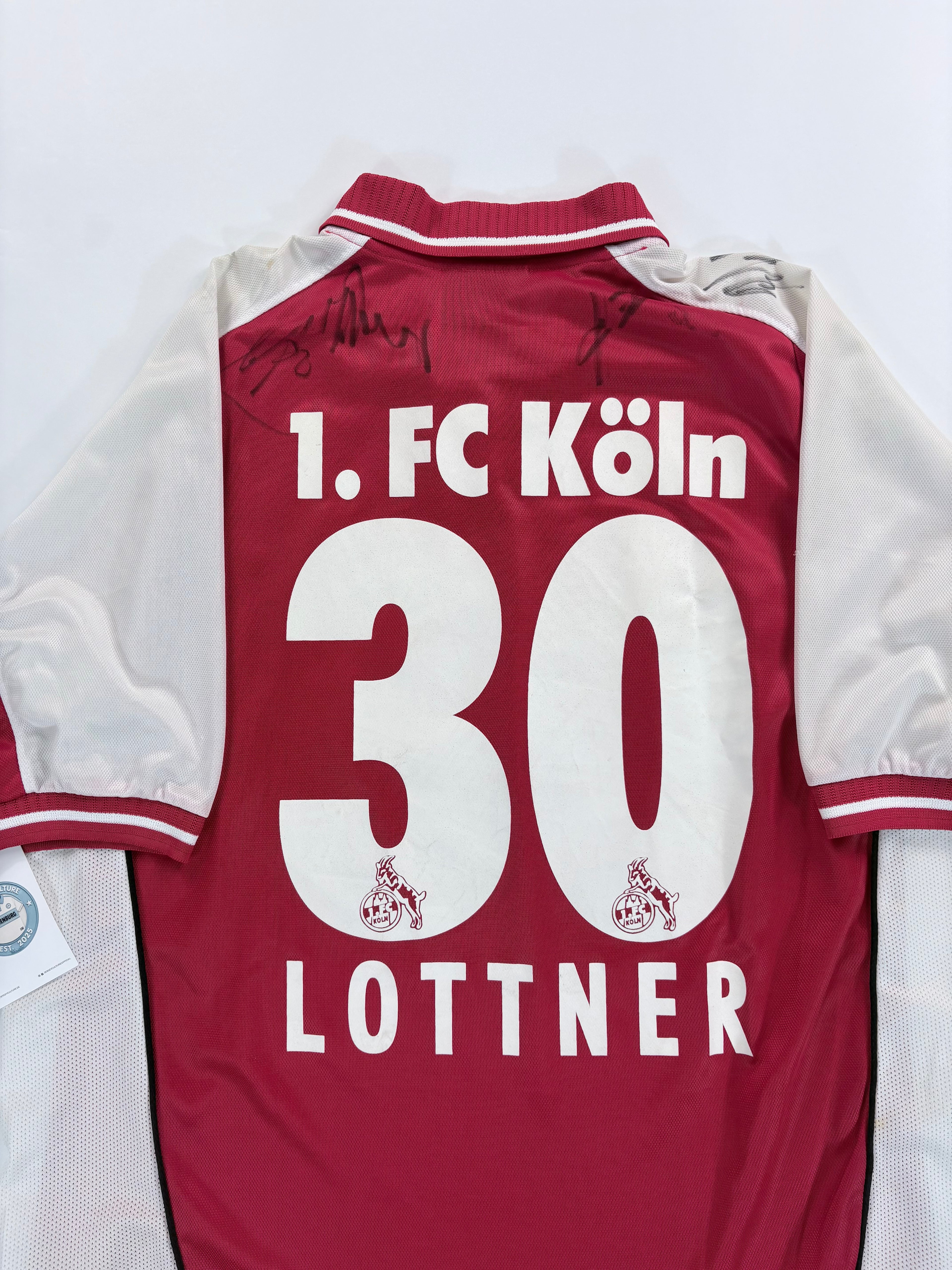 1. FC Köln Heimtrikot 2002/2003 - #30 Lottner - L/XL