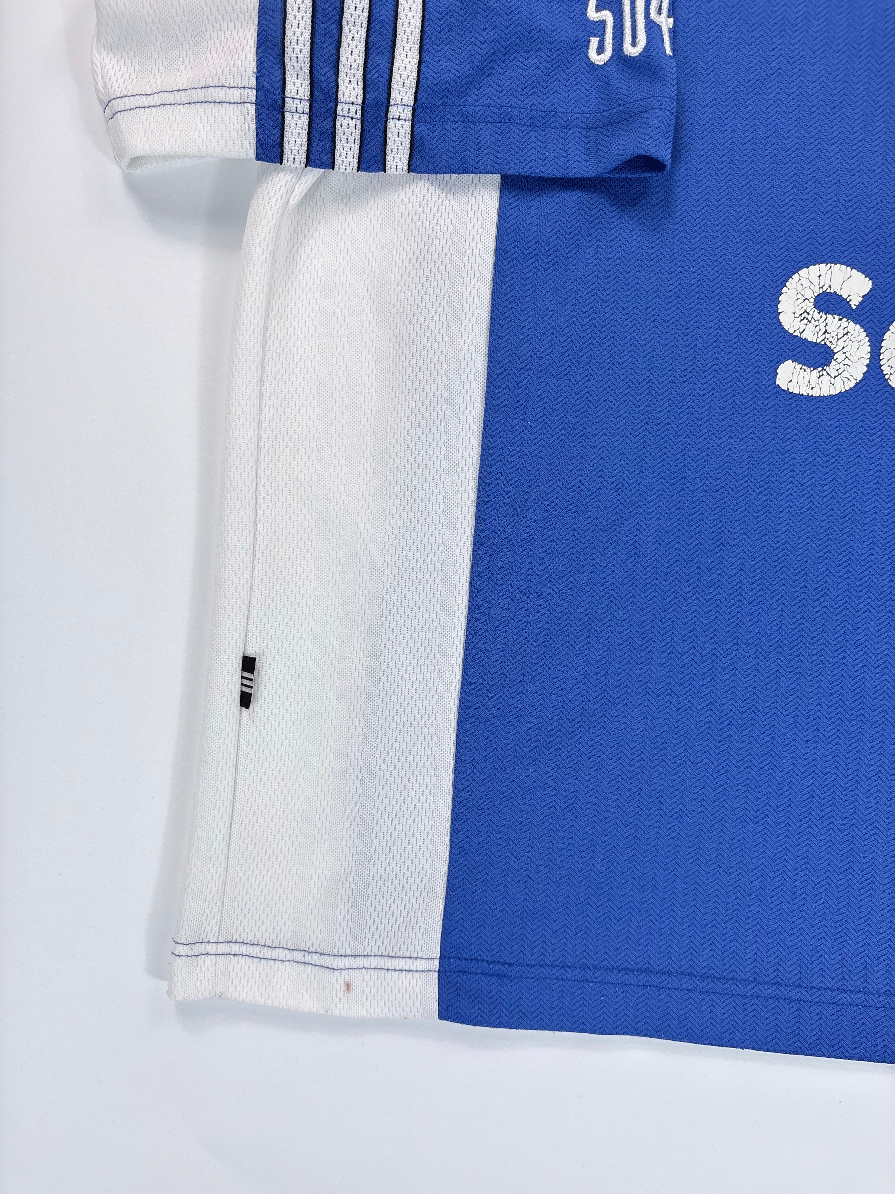 Schalke 04 Heimtrikot 1998/1999 - #3 Latal - XL-XXL