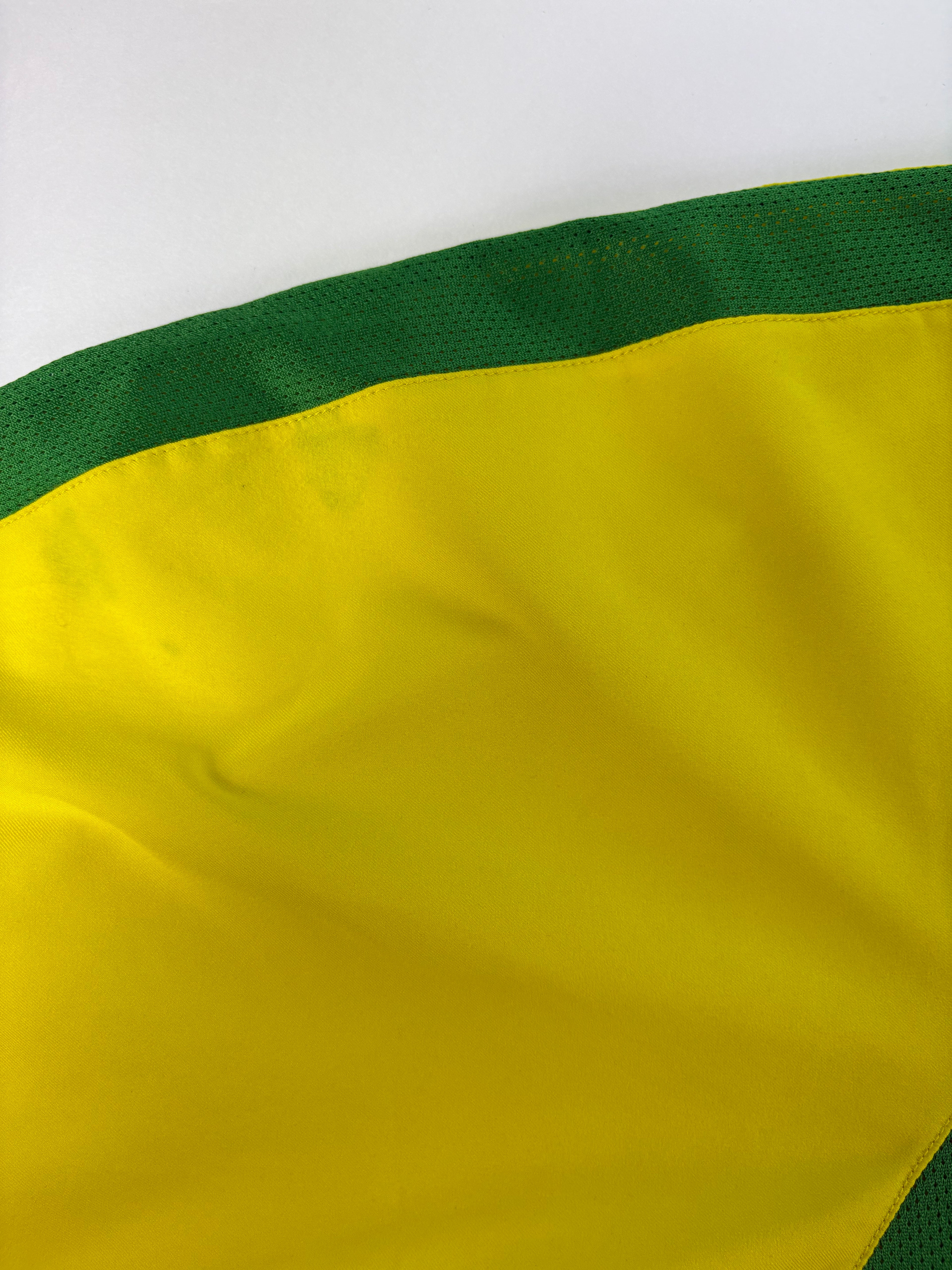 Brasilien Heimtrikot WM 2002 - #9 Ronaldo - XL