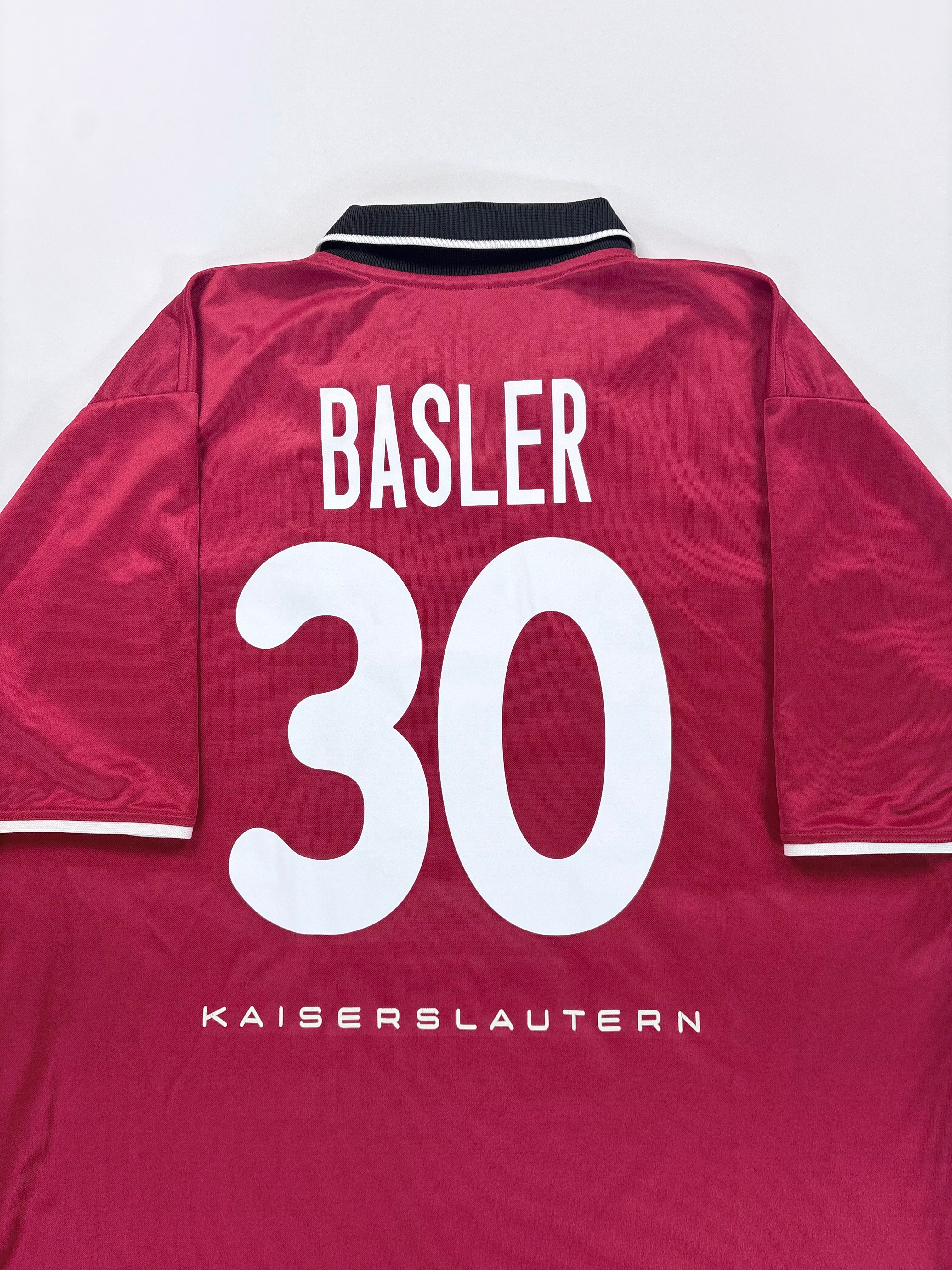 1. FC Kaiserslautern Heimtrikot 1999/2000 - #30 Basler - XL