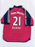 Bayern München Heimtrikot 2000/2001 - #21 Zickler - XXL