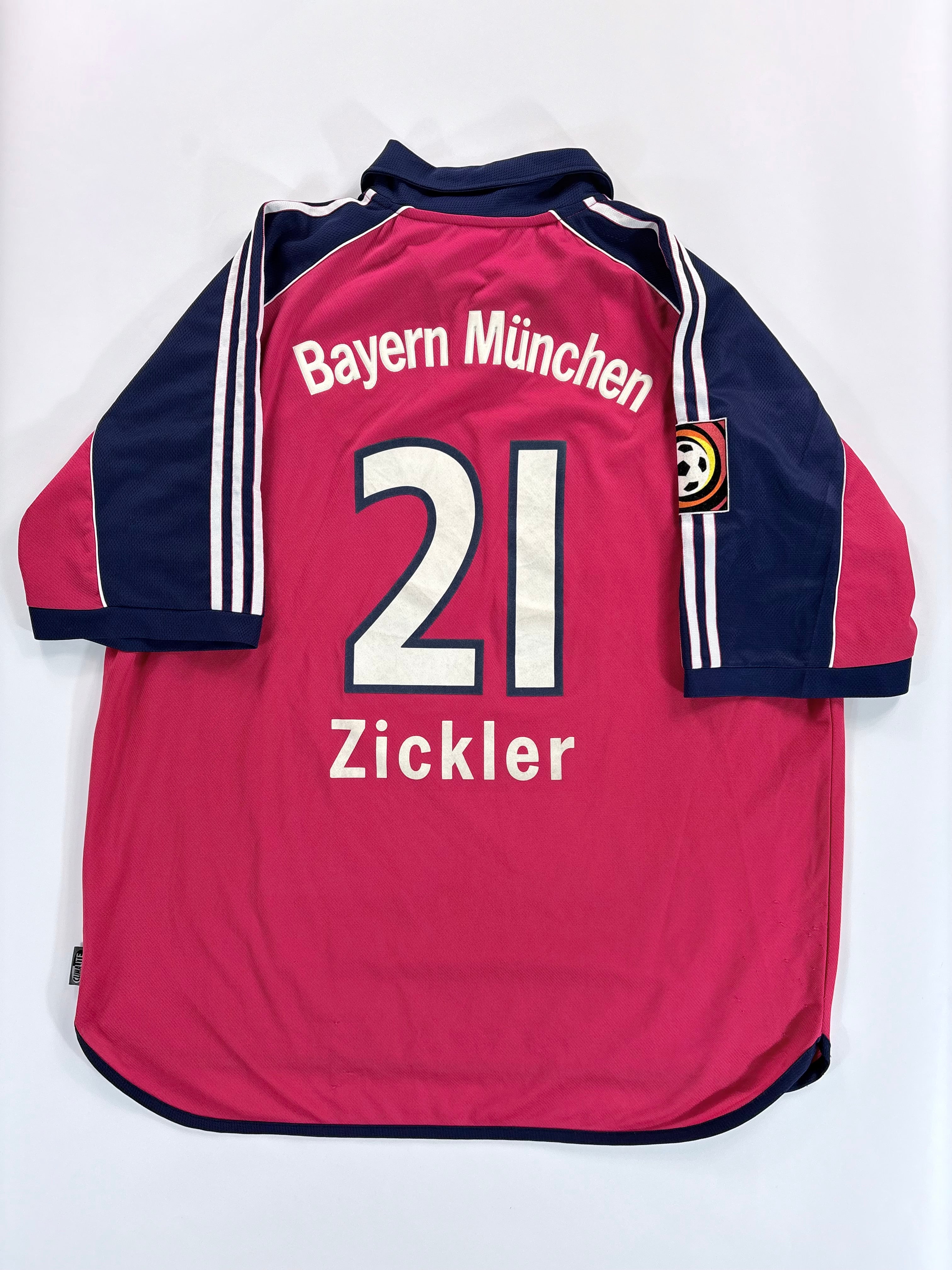 Bayern München Heimtrikot 2000/2001 - #21 Zickler - XXL