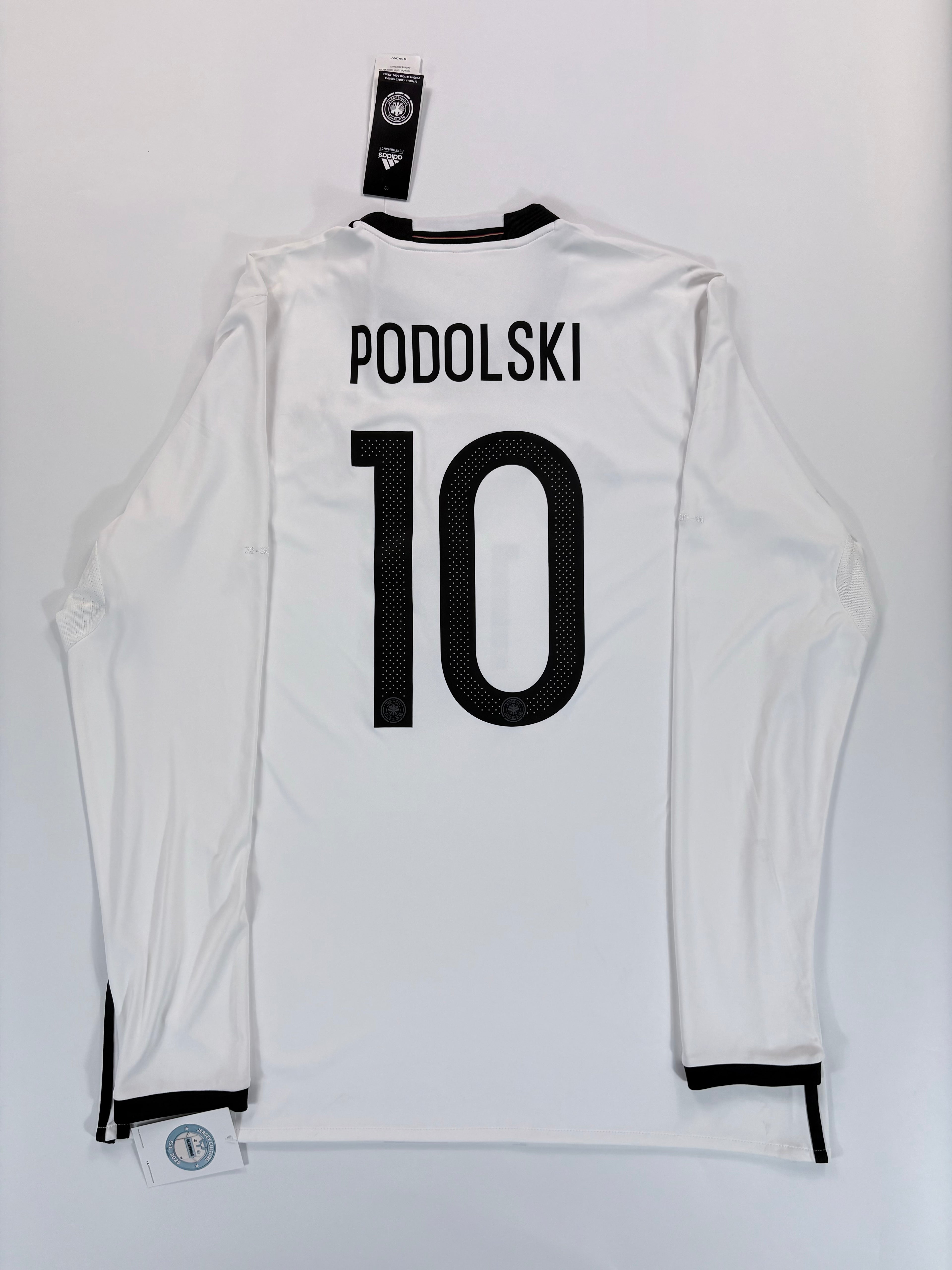 Deutschland Heimtrikot EM 2016 - #10 Podolski - XL