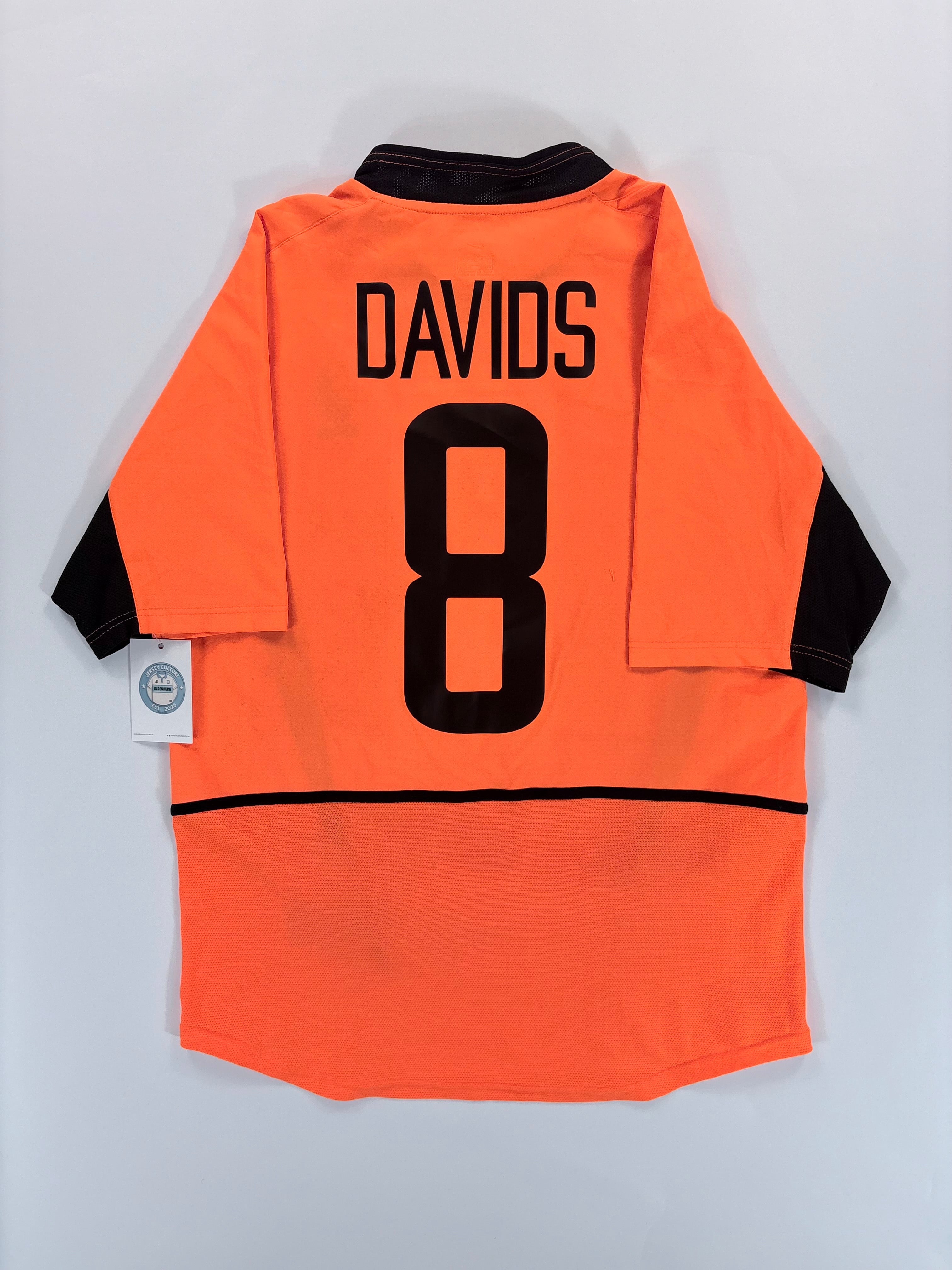 Niederlande Heimtrikot WM 2002 - #8 Davids - M
