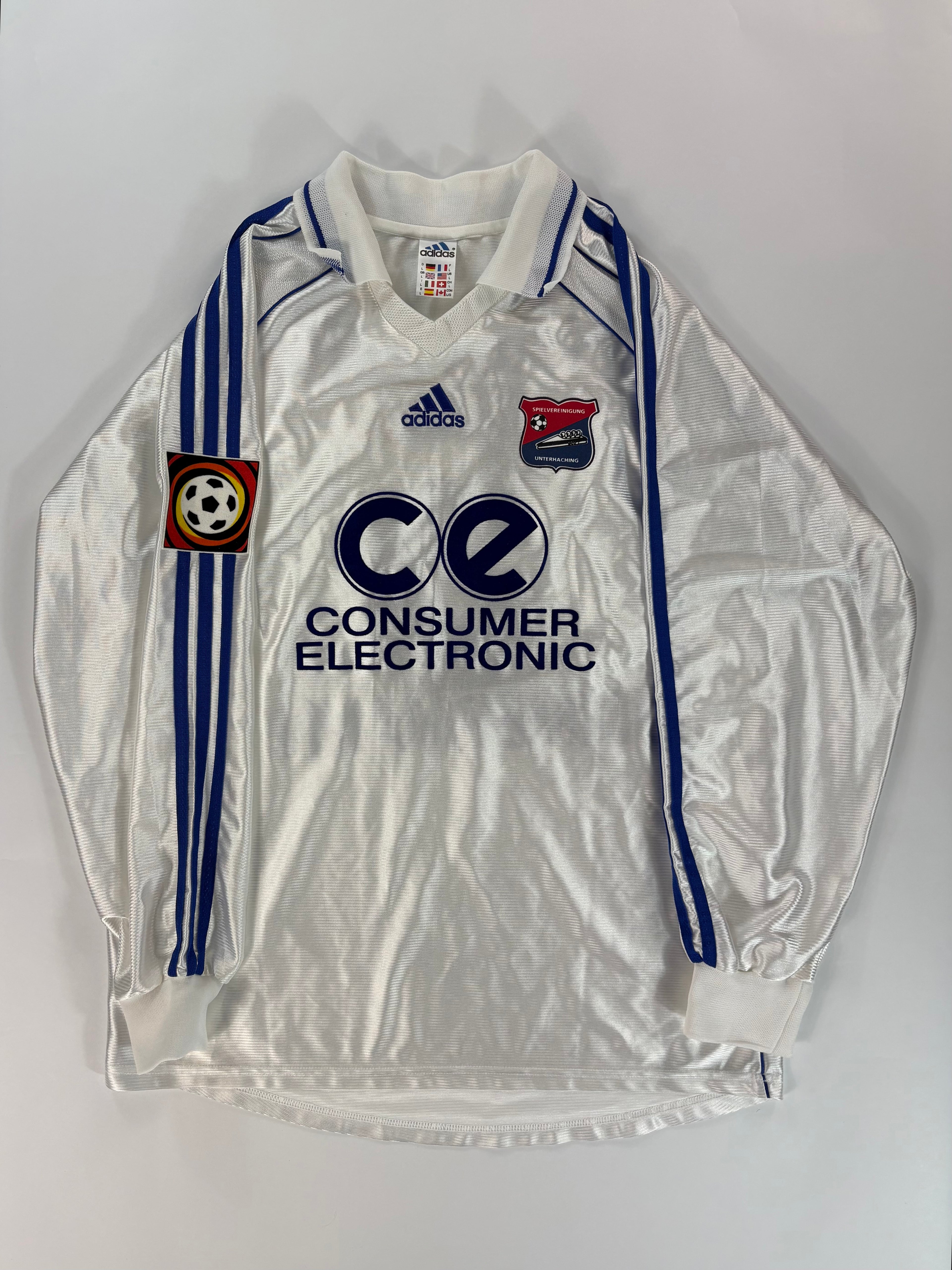 SpVgg Unterhaching Auswärtstrikot 1999/2000 - #5 Zimmermann - L - Matchworn