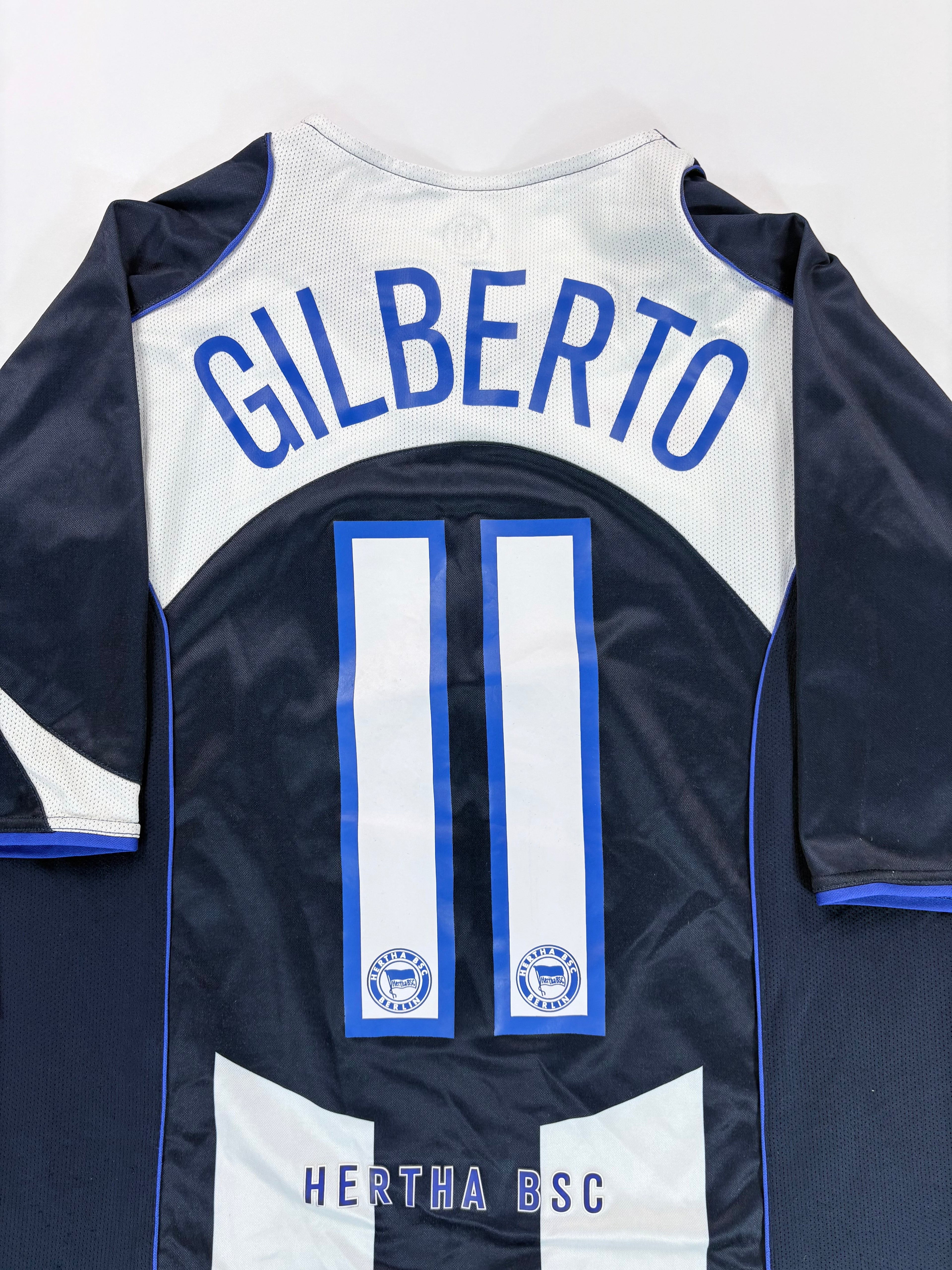 Hertha BSC Auswärtstrikot 2005/2006 - #11 Gilberto - L
