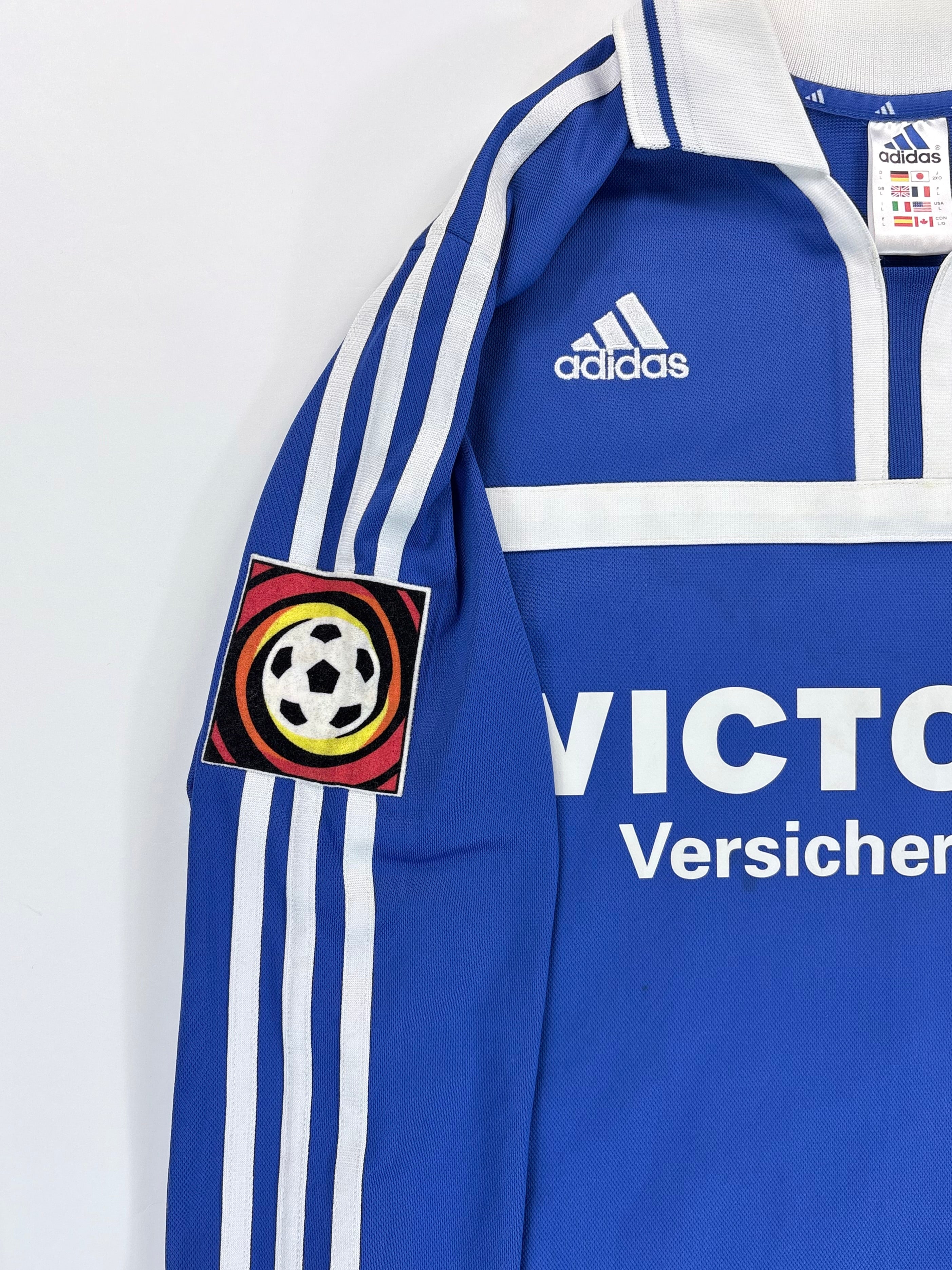 Schalke 04 Heimtrikot 2001/2002 - #8 Böhme - L - Matchworn