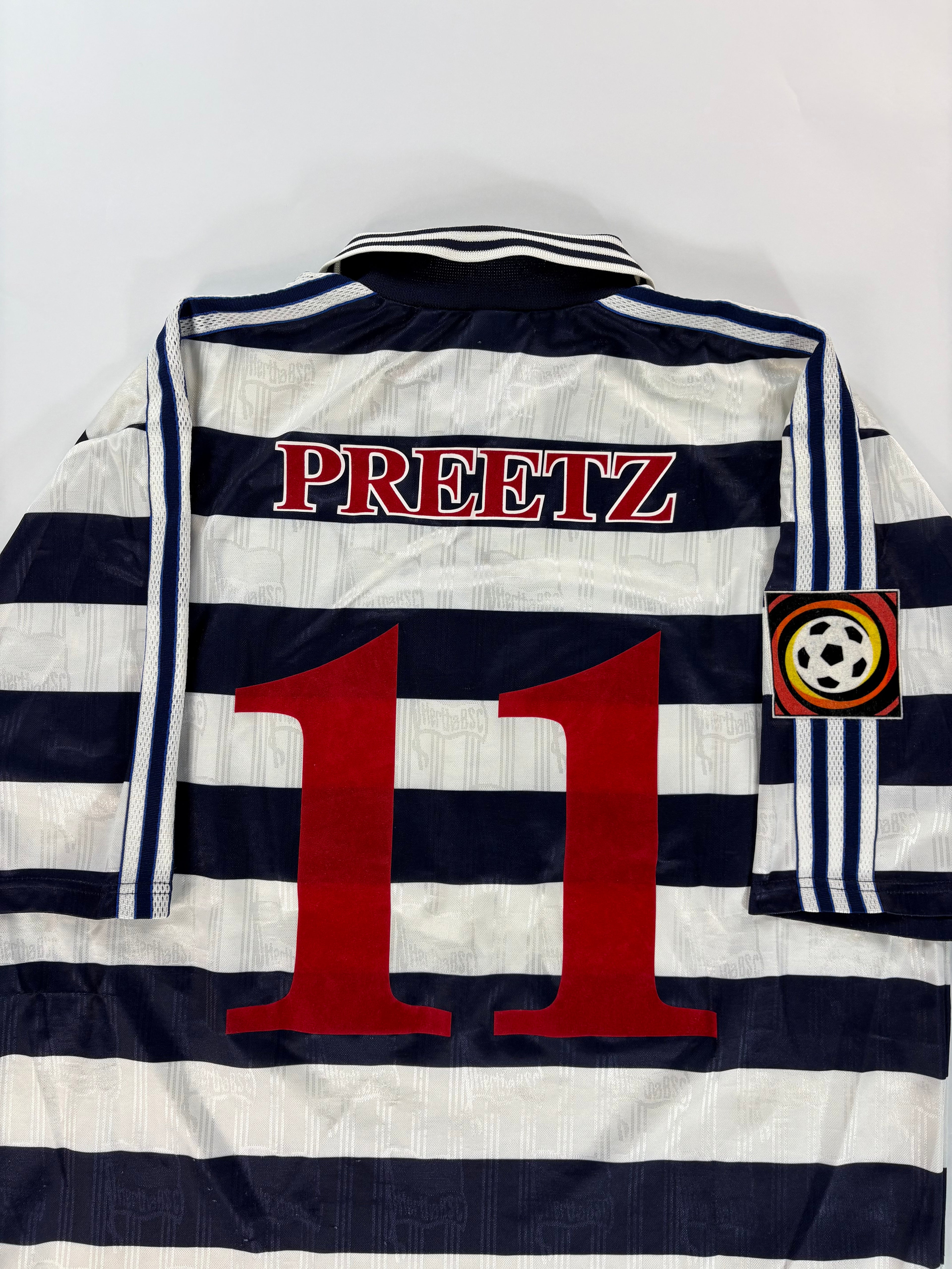 Hertha BSC Heimtrikot 1997/1998 - #11 Preetz - XL