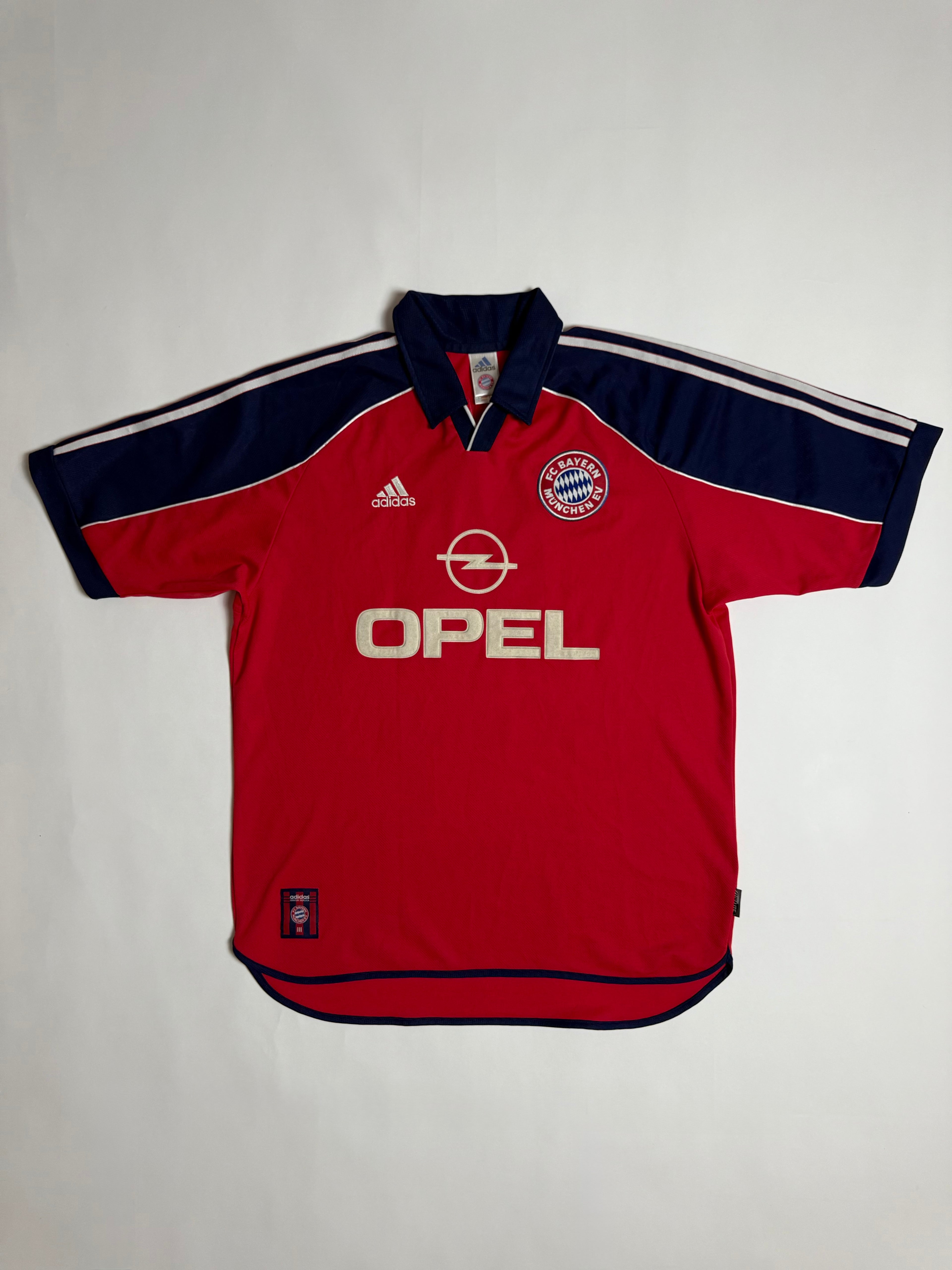 Bayern München Heimtrikot 00/01 - #3 Lizarazu - L