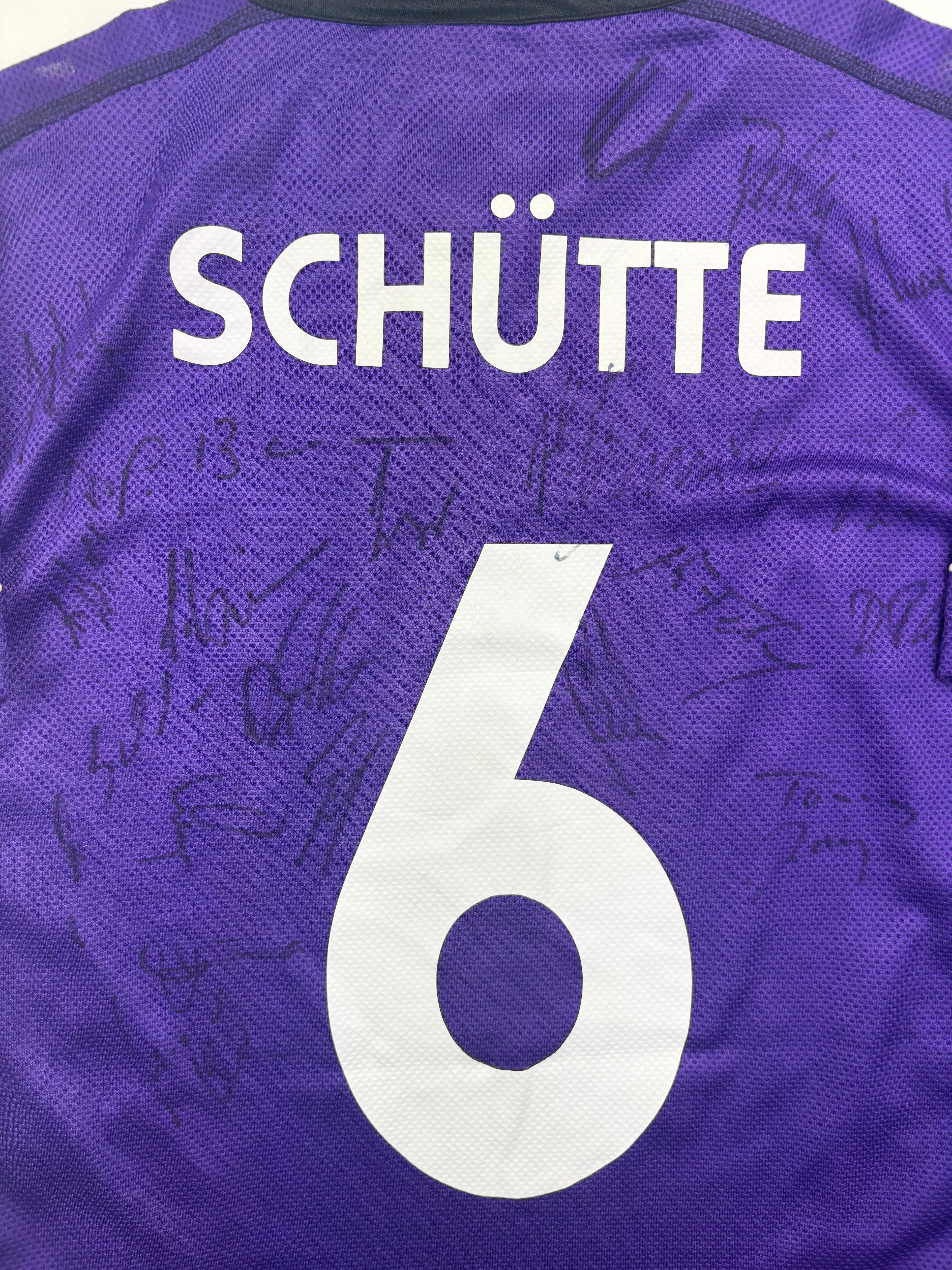 VfL Osnabrück Heimtrikot 2004/2005 Heim - #6 Schütte - S