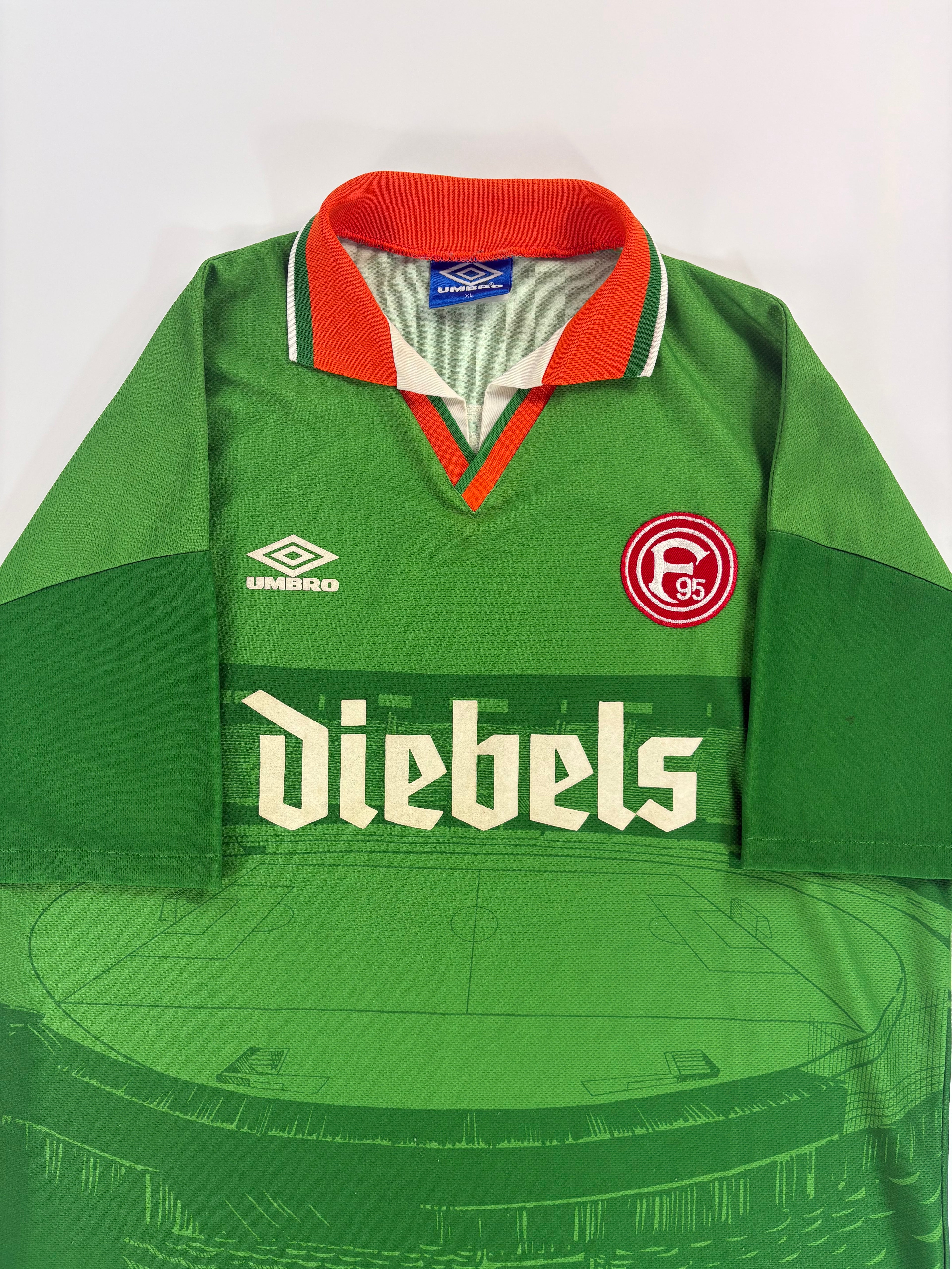 Fortuna Düsseldorf Auswärtstrikot 1996/1997 - XL