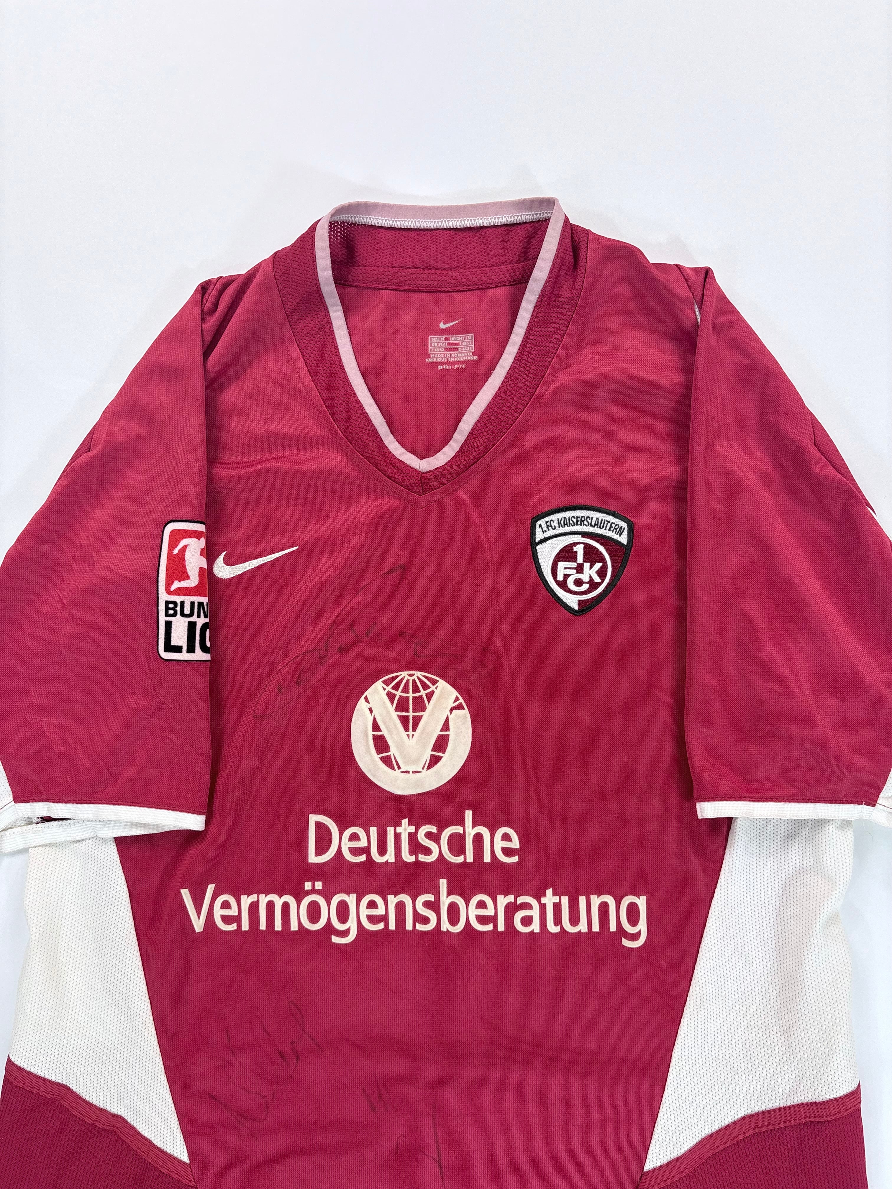 1. FC Kaiserslautern Heimtrikot 2002/2003 - #32 Dominguez - M
