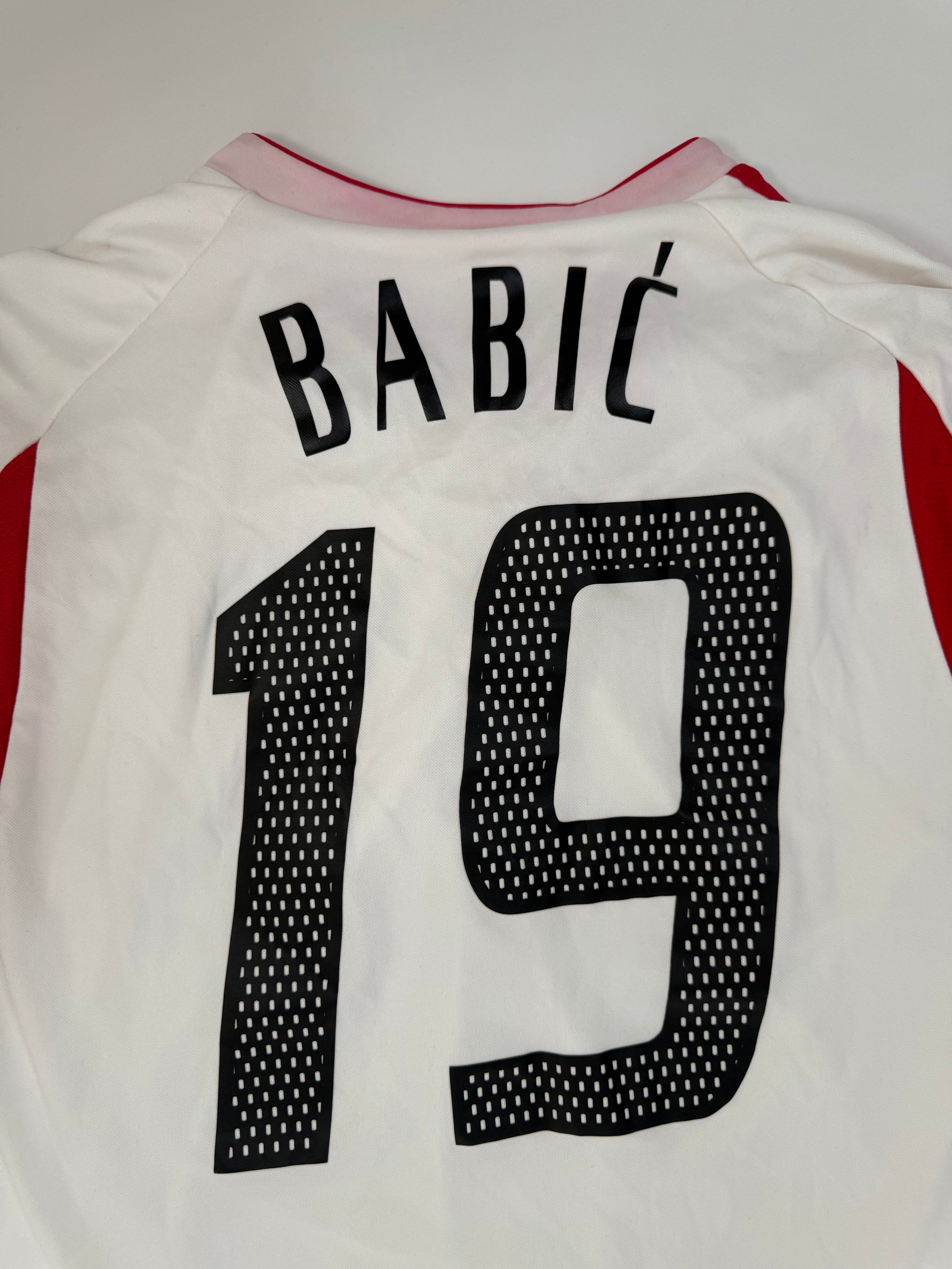 Bayer 04 Leverkusen Heim 03/04 - #19 Babic - L