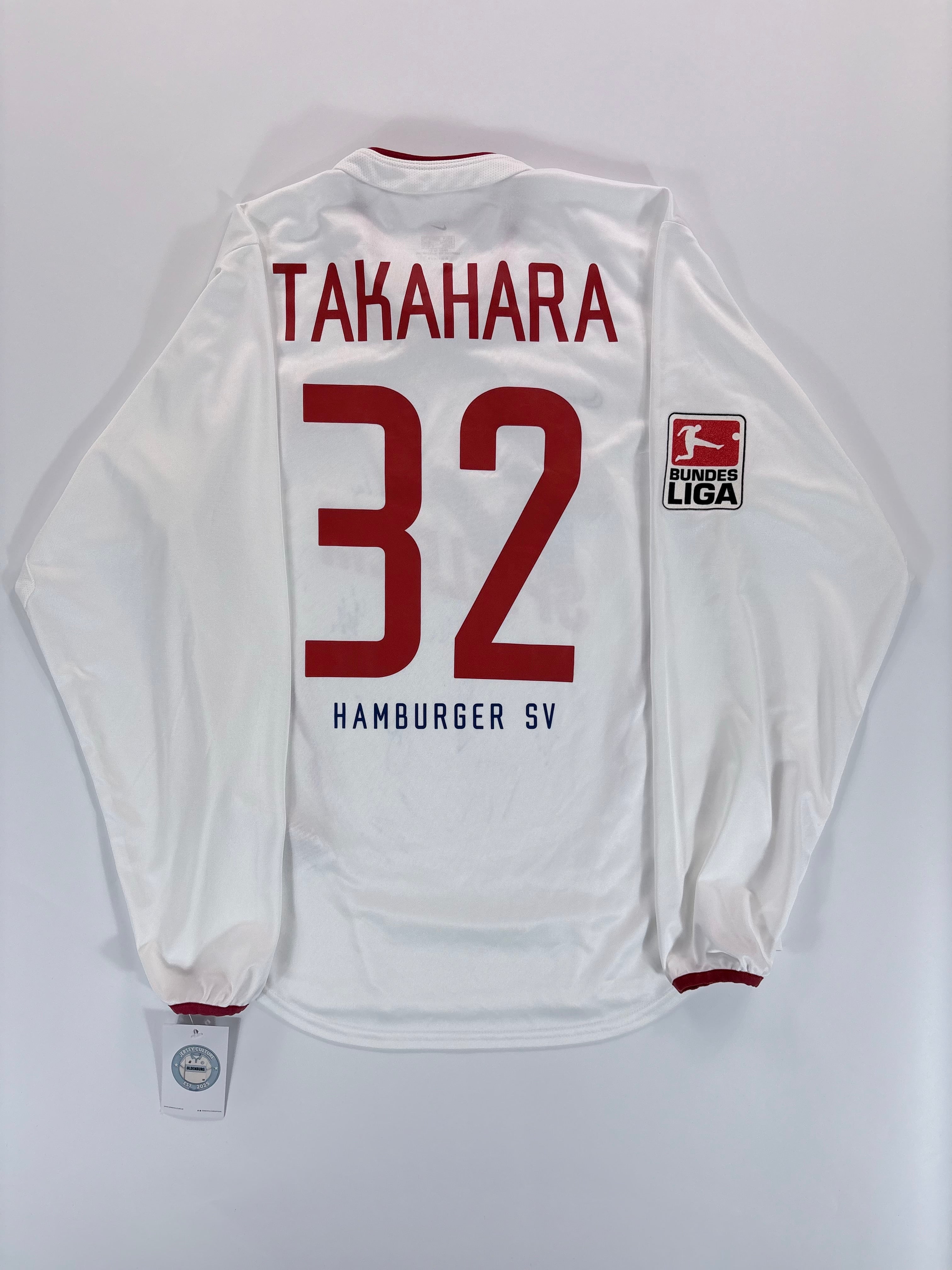 Hamburger SV Heimtrikot 2002/2003 - #32 Takahara - M - Spielertrikot