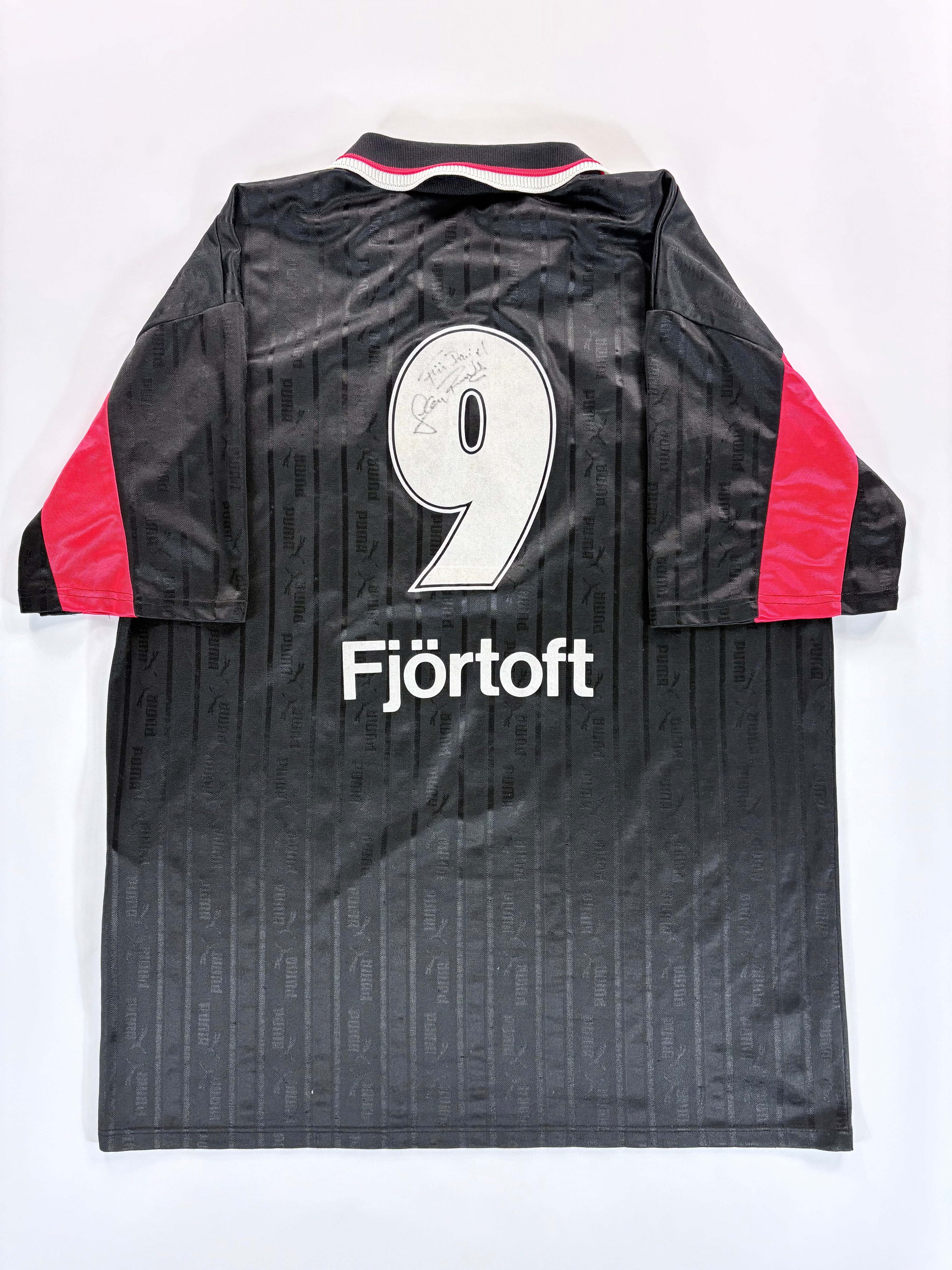 Eintracht Frankfurt 3. Trikot 1998/1999 - #9 Fjörtoft - XXL