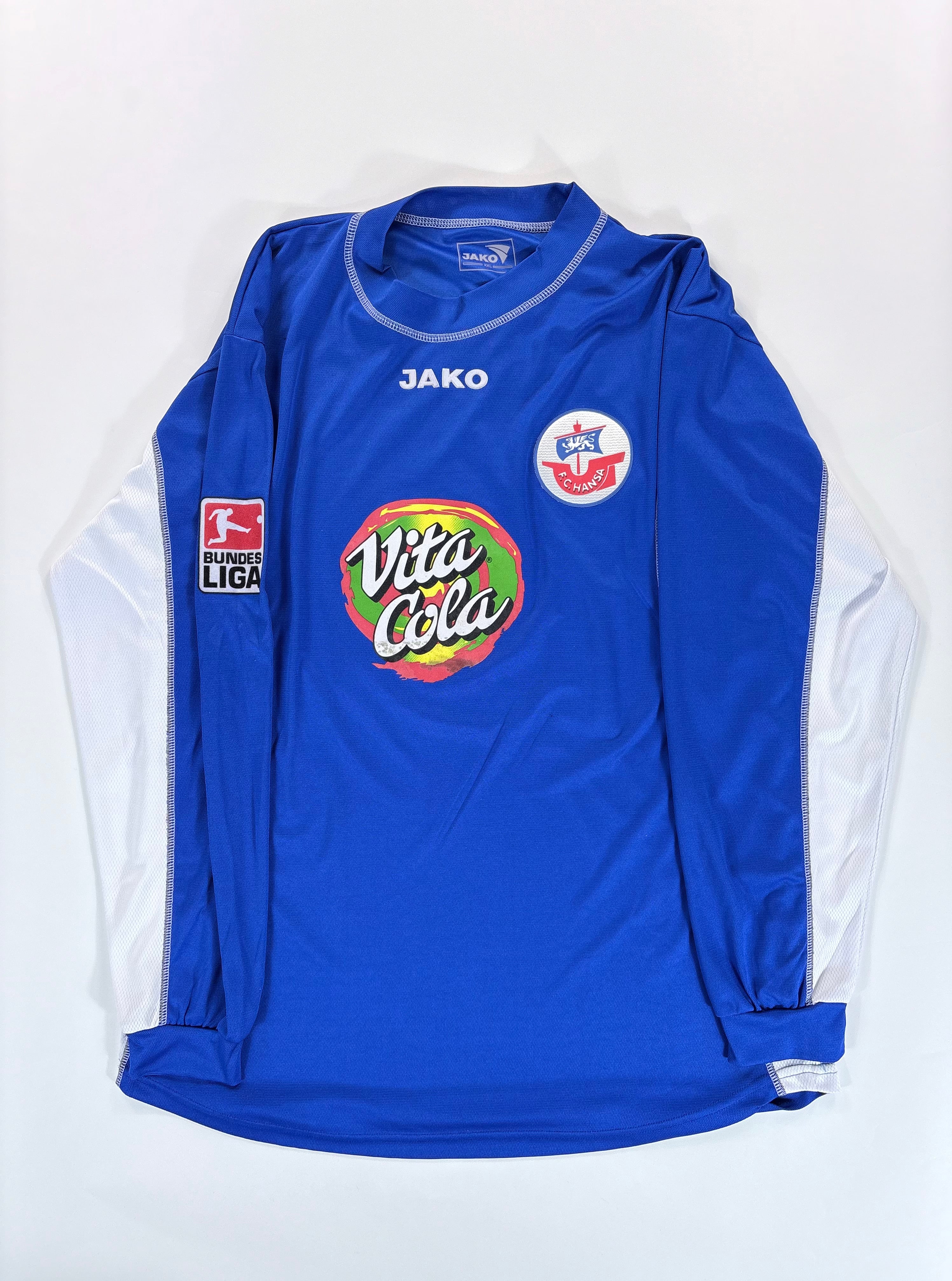 Hansa Rostock Heimtrikot 2002/2003 - #13 Beierle - XXL - Spielertrikot/Matchpreprared
