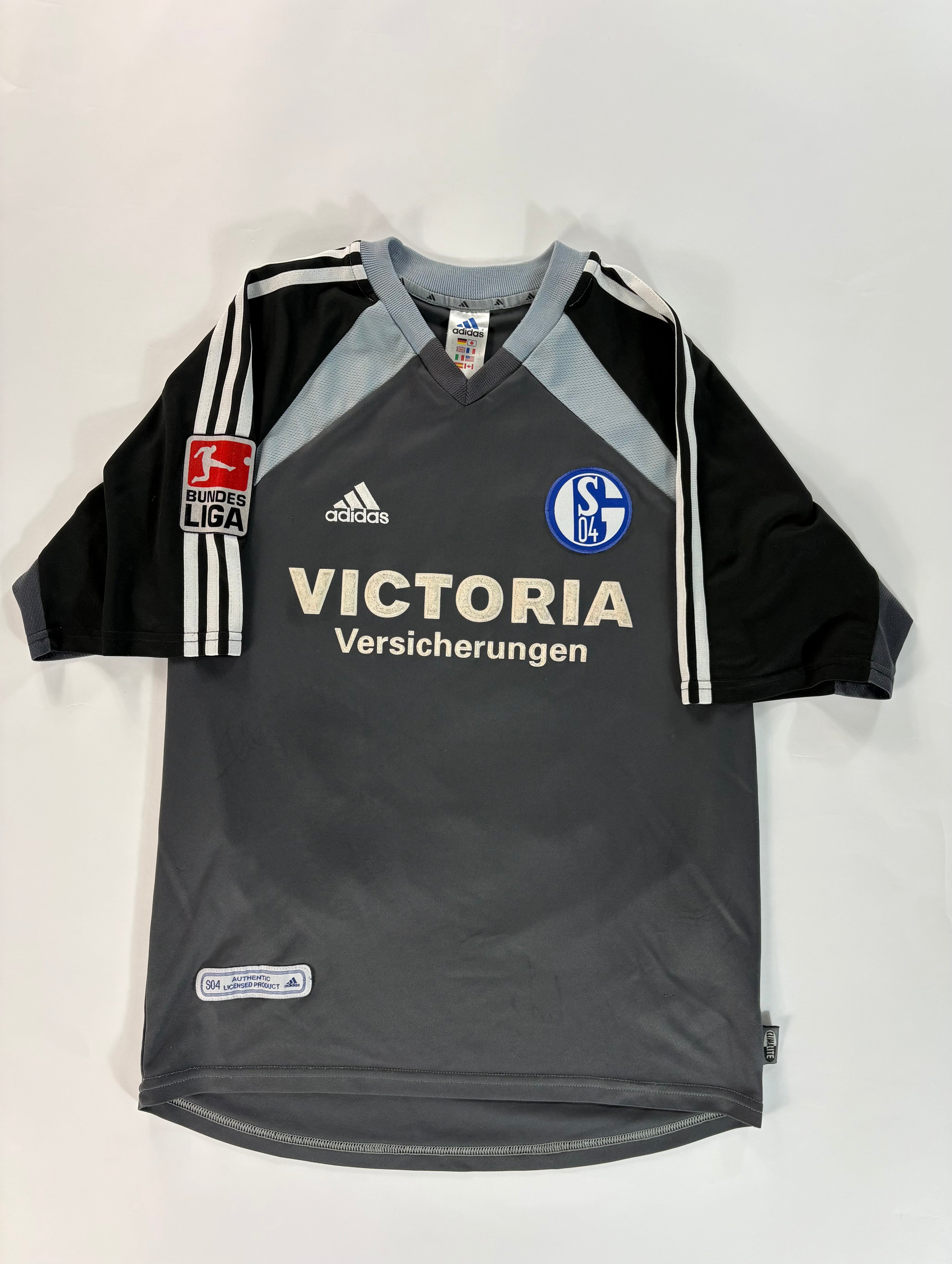 Schalke 04 Auswärtstrikot 2002/2003 - #21 Mpenza - M