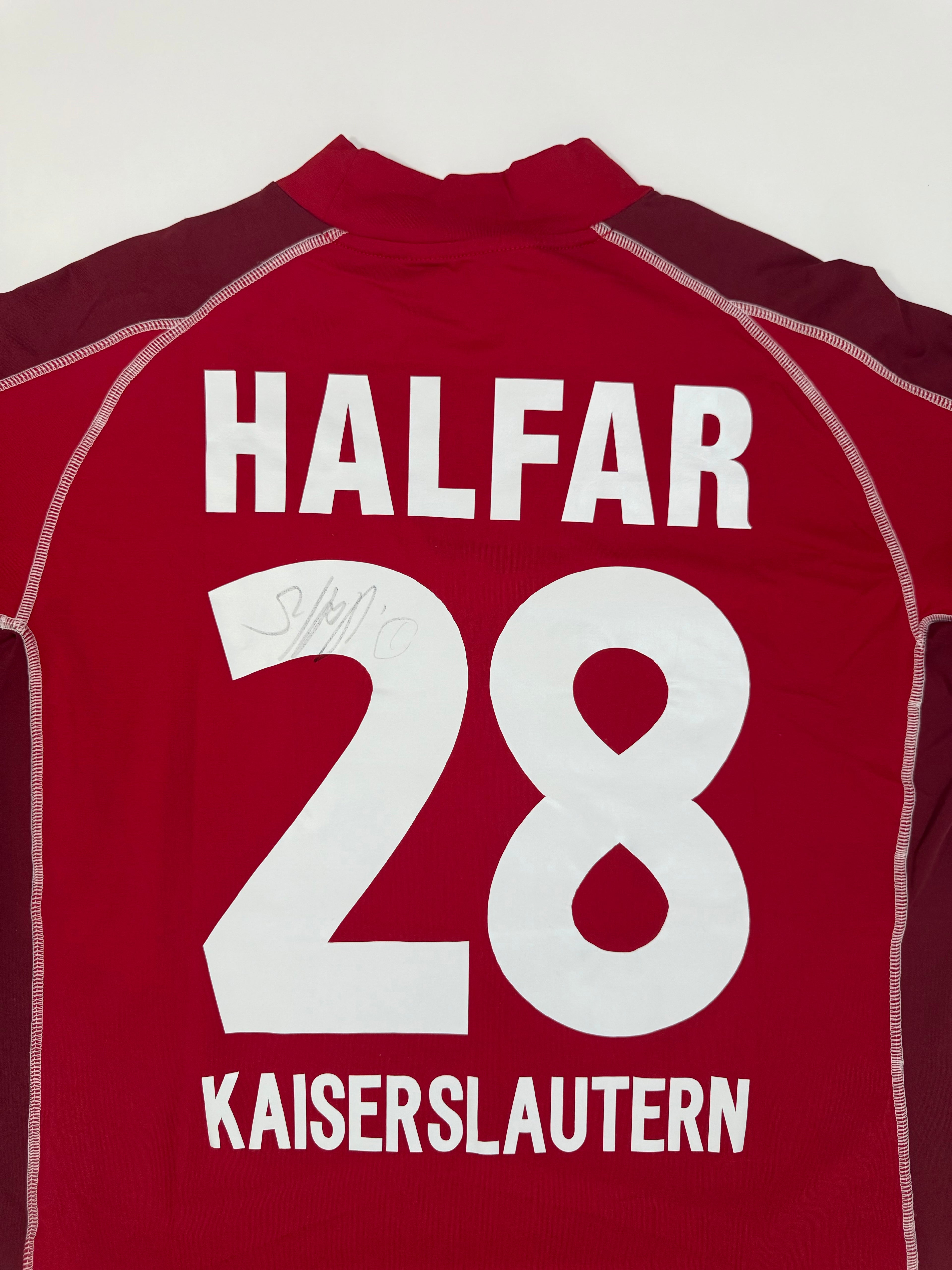 1. FC Kaiserslautern Heim 05/06 - #28 Halfar - L