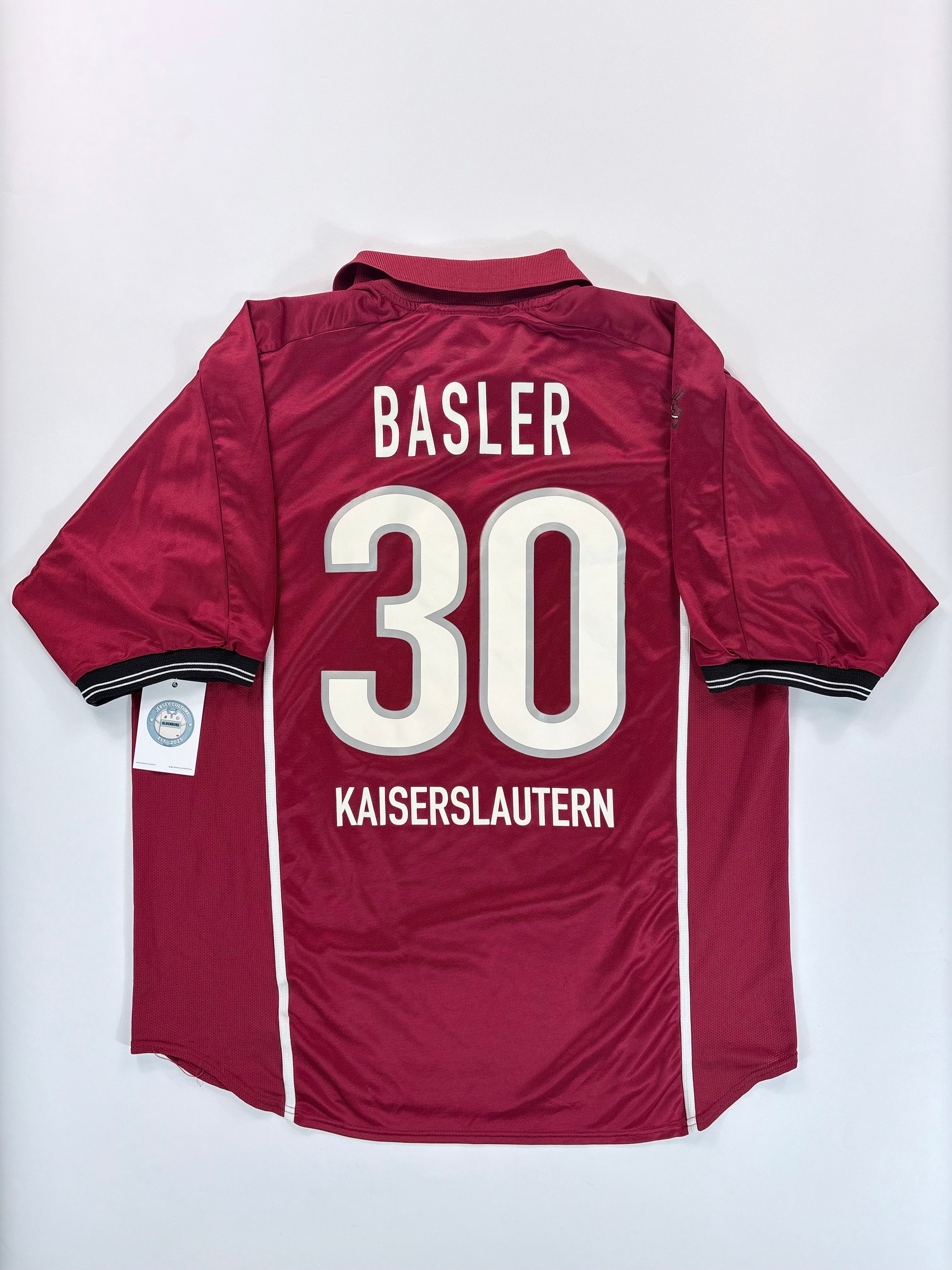 1. FC Kaiserslautern Heimtrikot 2001/2002 - #30 Basler - XXL