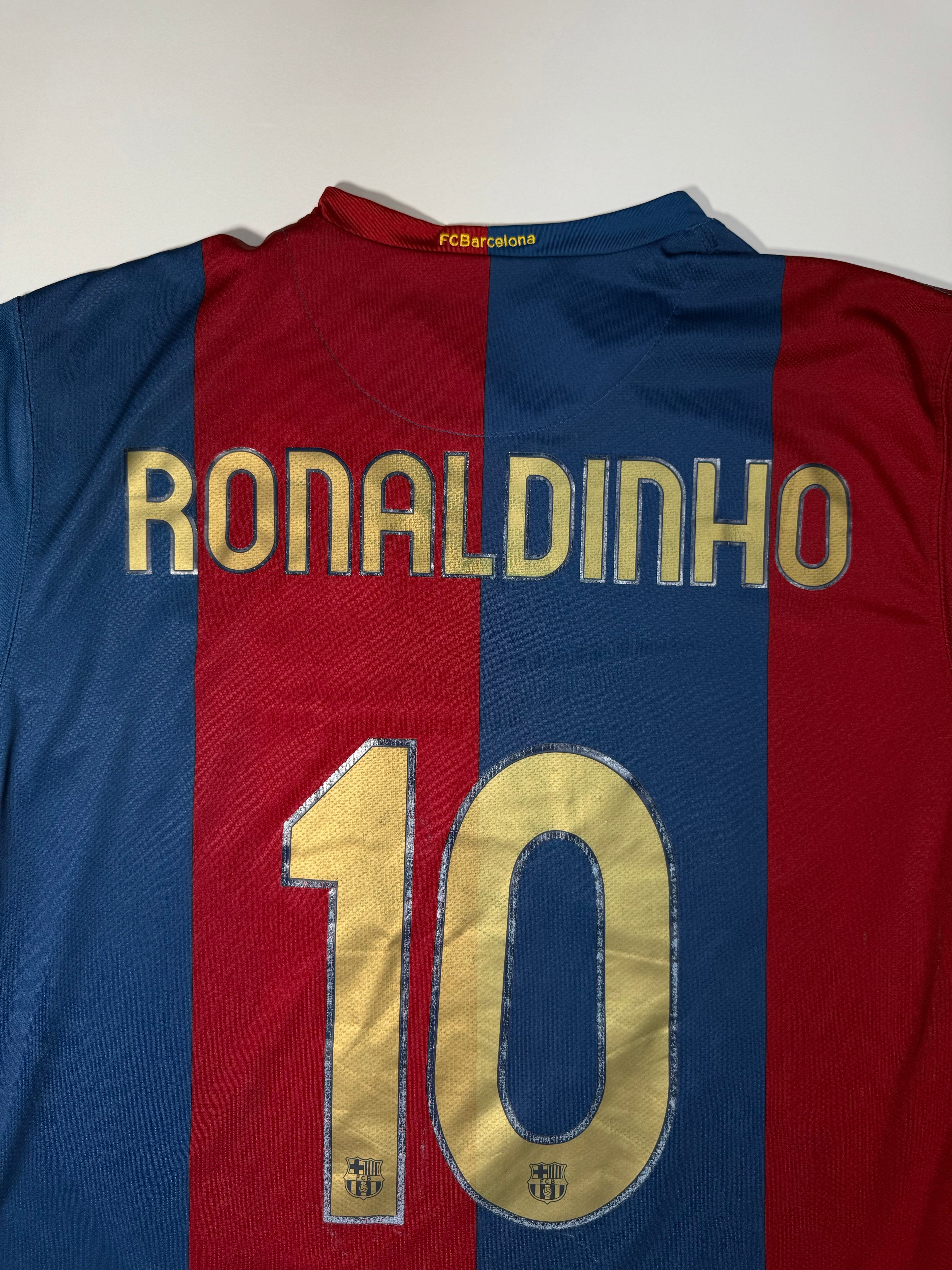 FC Barcelona Heim 06/07 - #10 Ronaldinho - XL