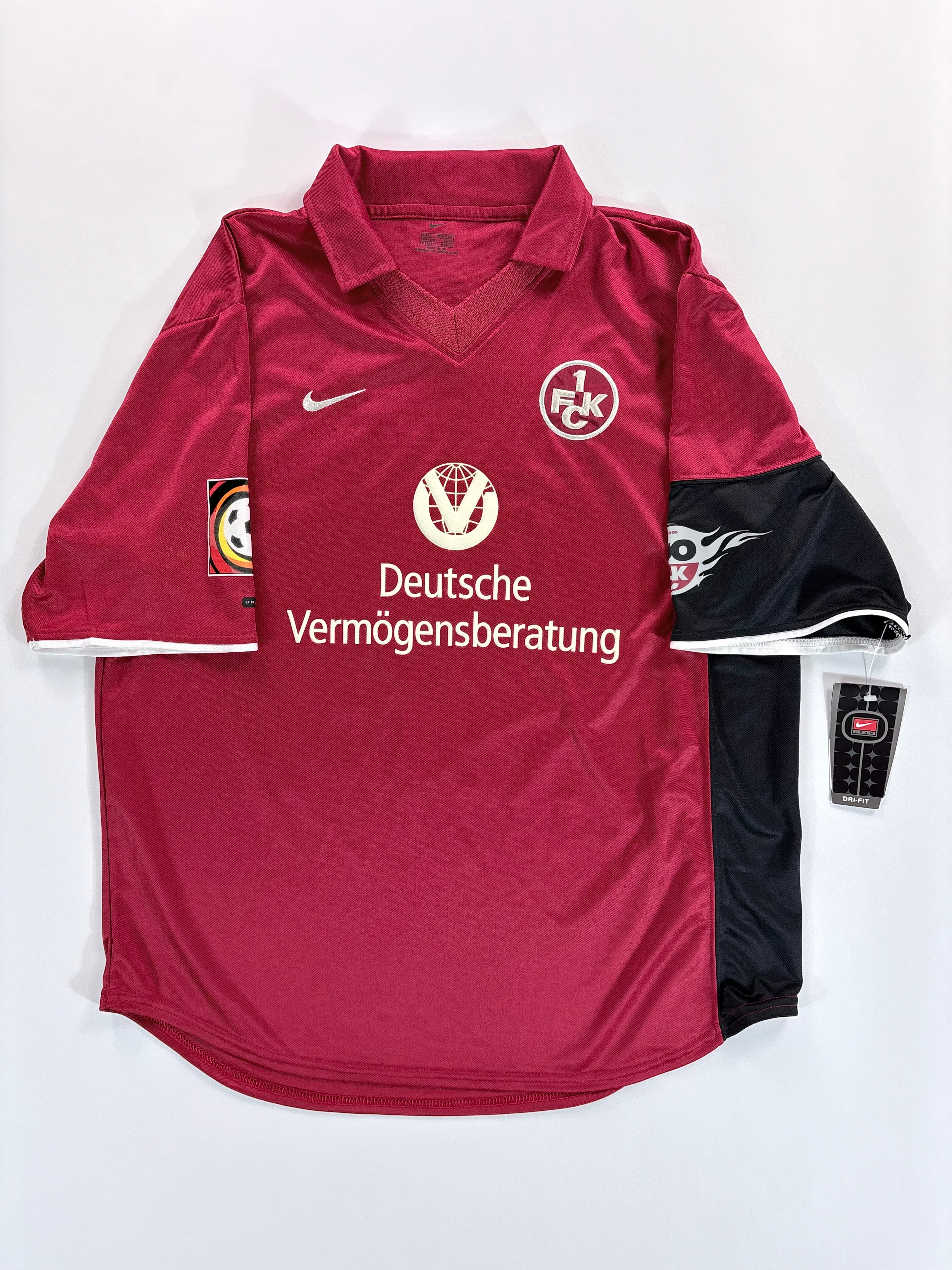 1. FC Kaiserslautern Heimtrikot 2000/2001 - #30 Basler - L - Mit Etikett!