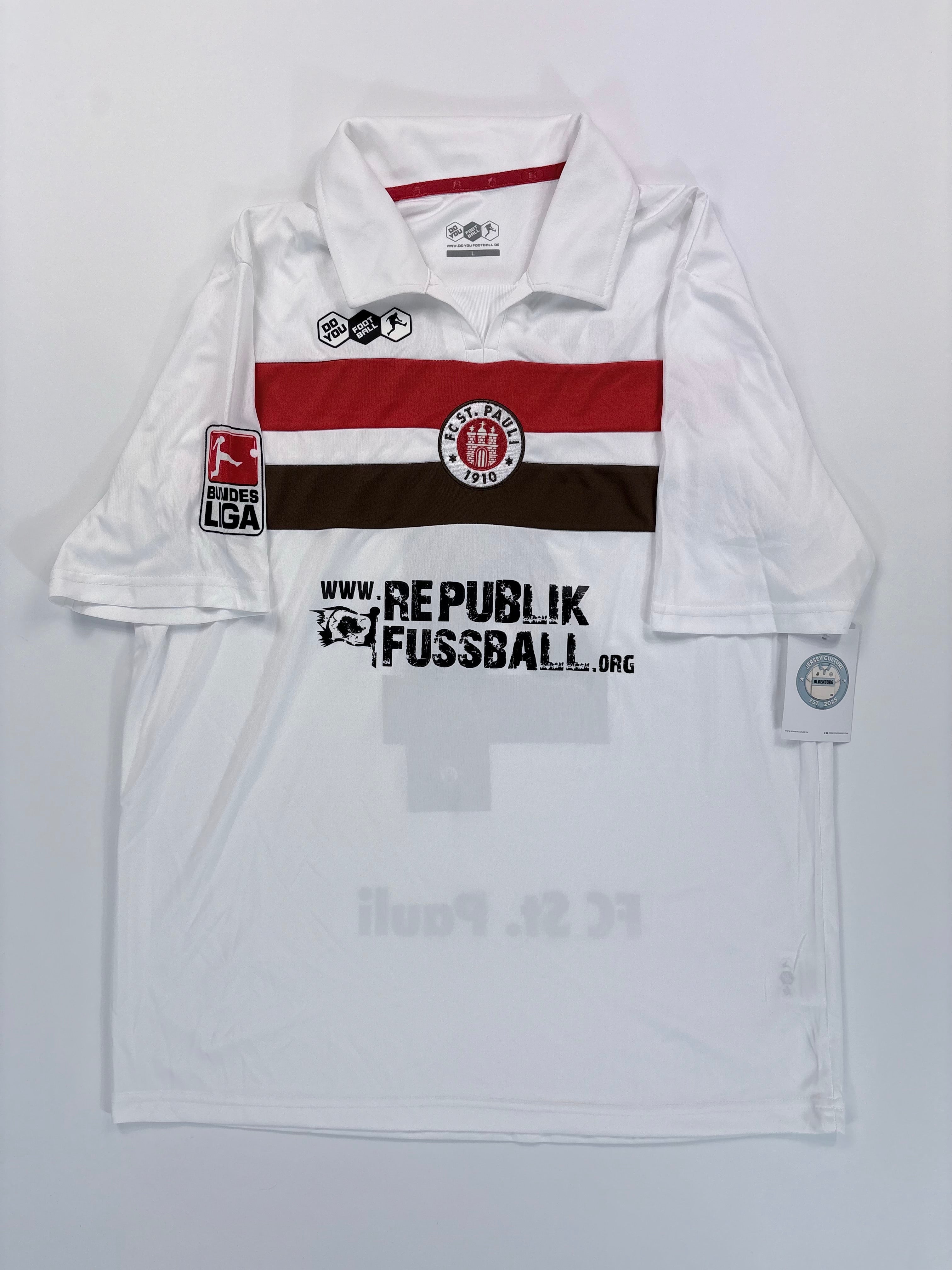 St. Pauli Auswärtstrikot 2009/2010 - #4 Morena - L - Matchworn