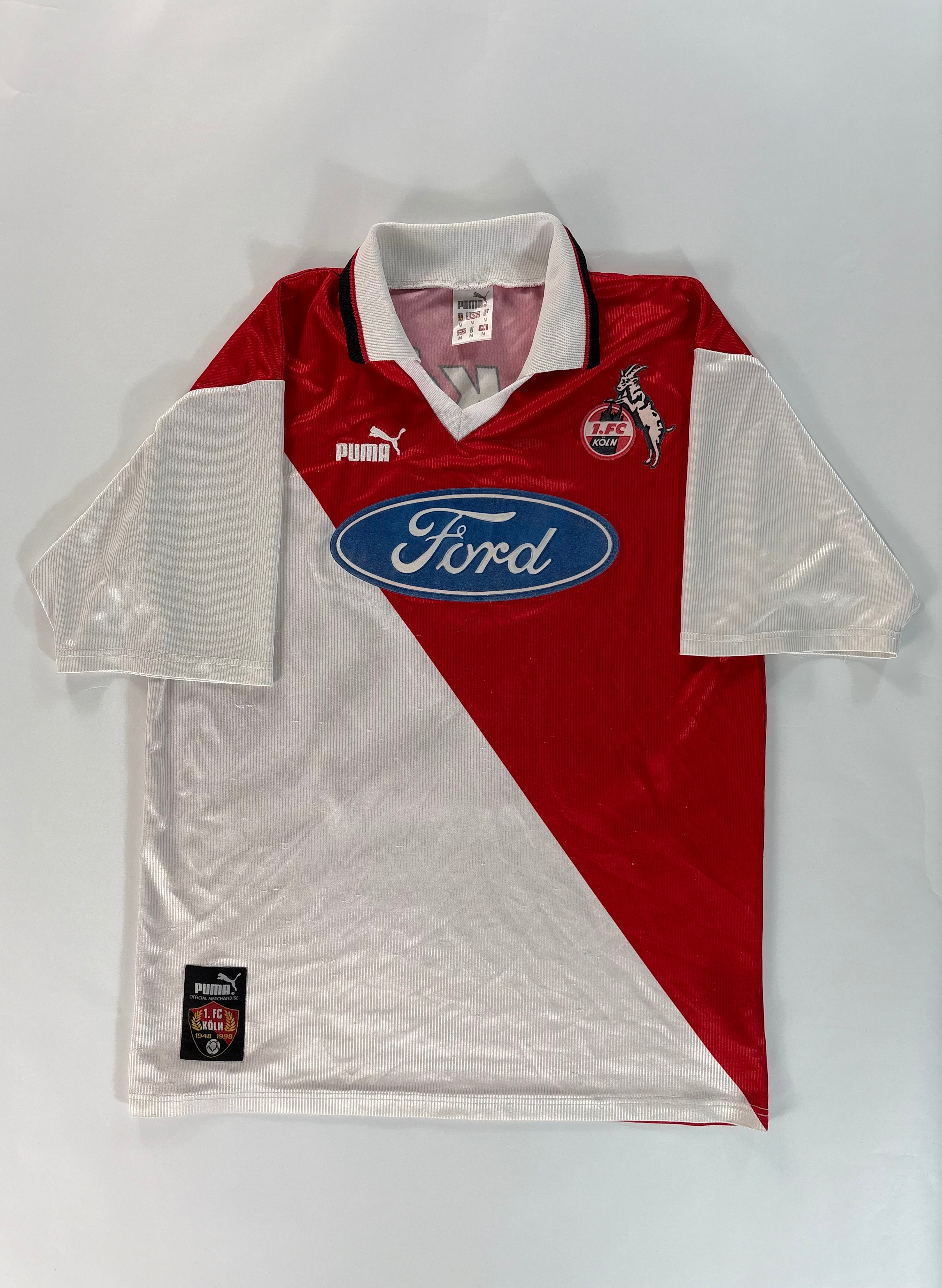 1. FC Köln Jubiläumstrikot 1997/1998 - #8 Munteanu - M