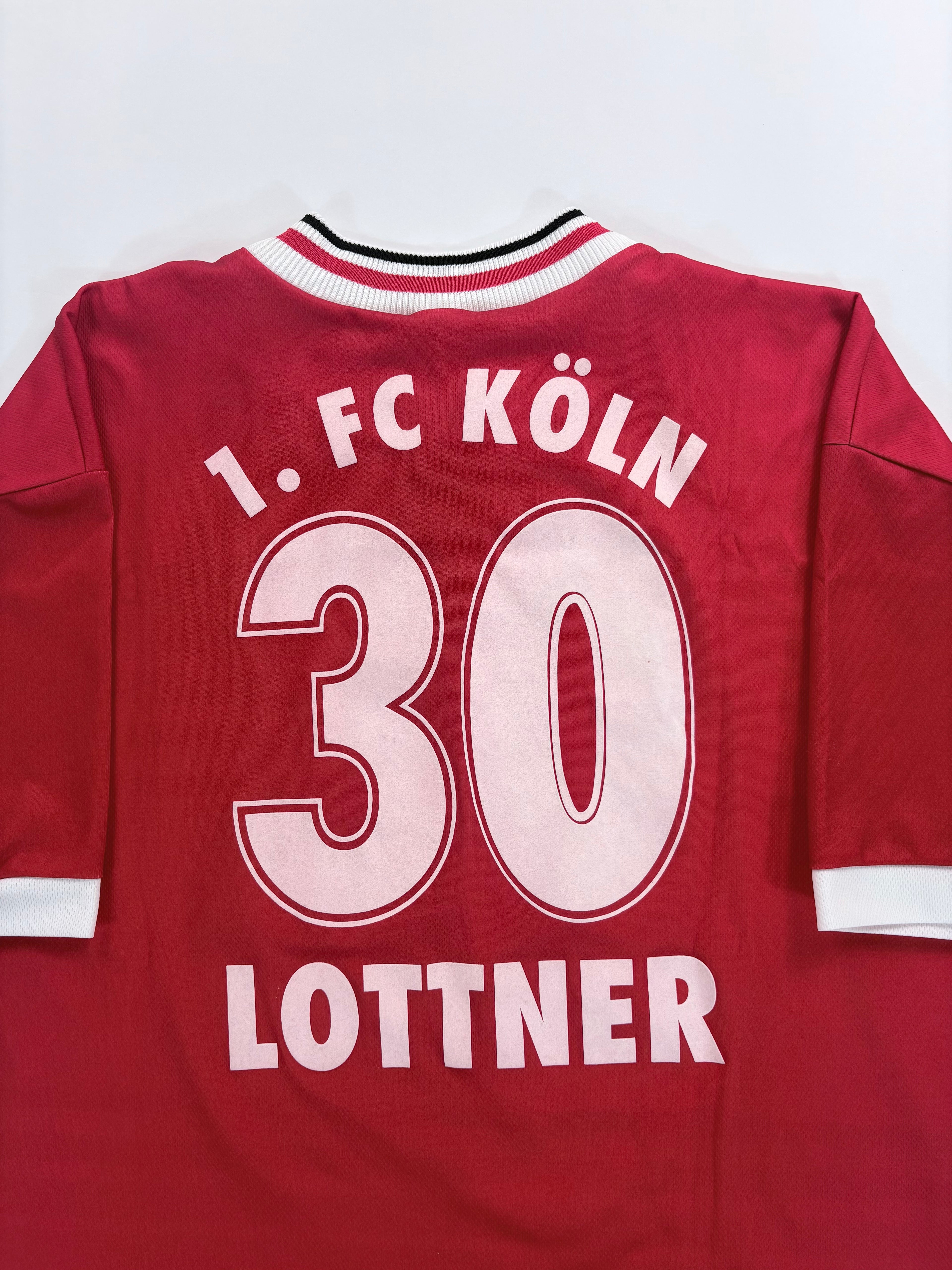 1. FC Köln Heimtrikot 1999/2000 - #30 Lottner - XXL