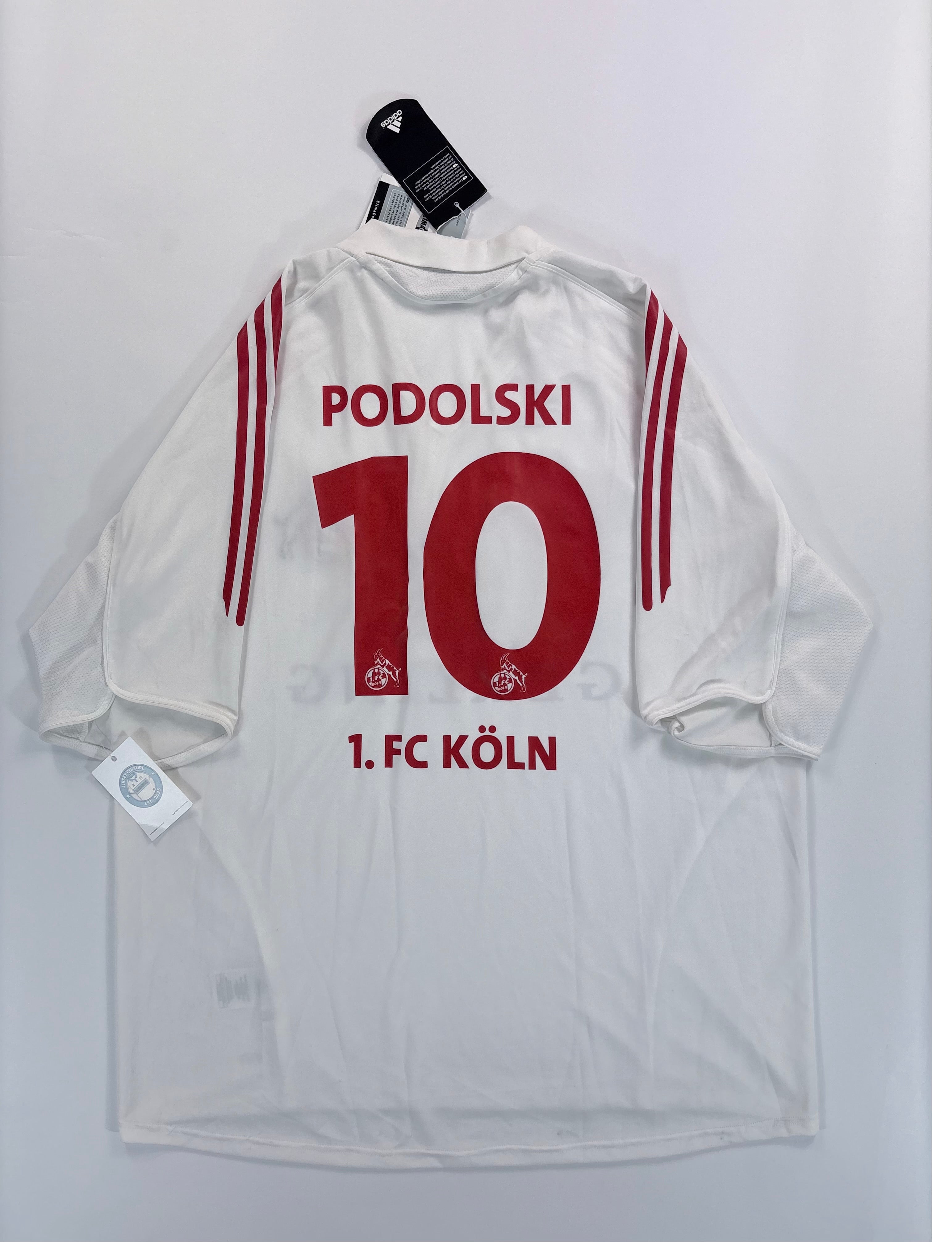 1. FC Köln Heimtrikot 2005/2006 - #10 Podolski - XXL - Mit Etikett!