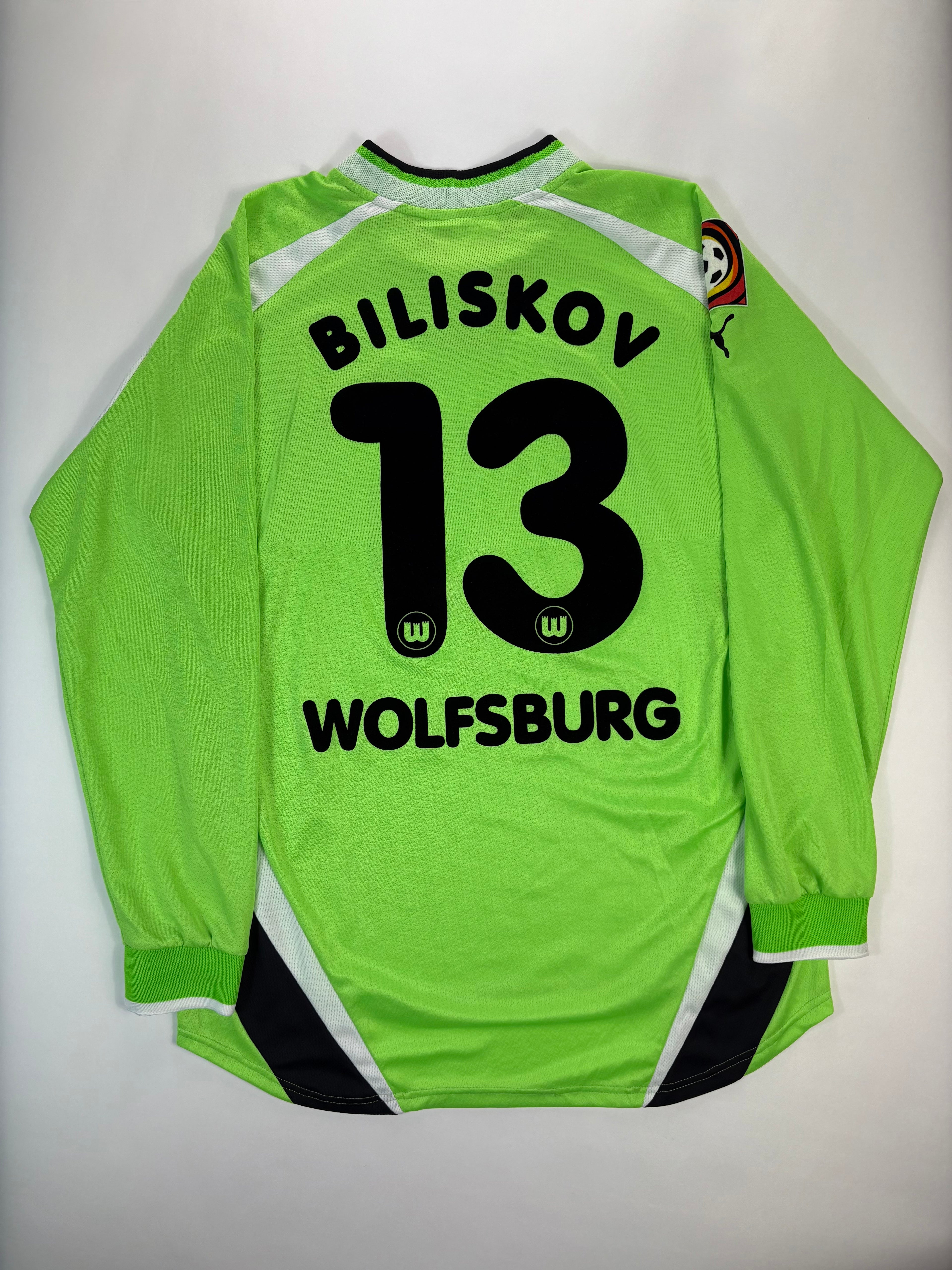 VfL Wolfsburg Heimtrikot 2000/2001 - #13 Biliskov - XXL