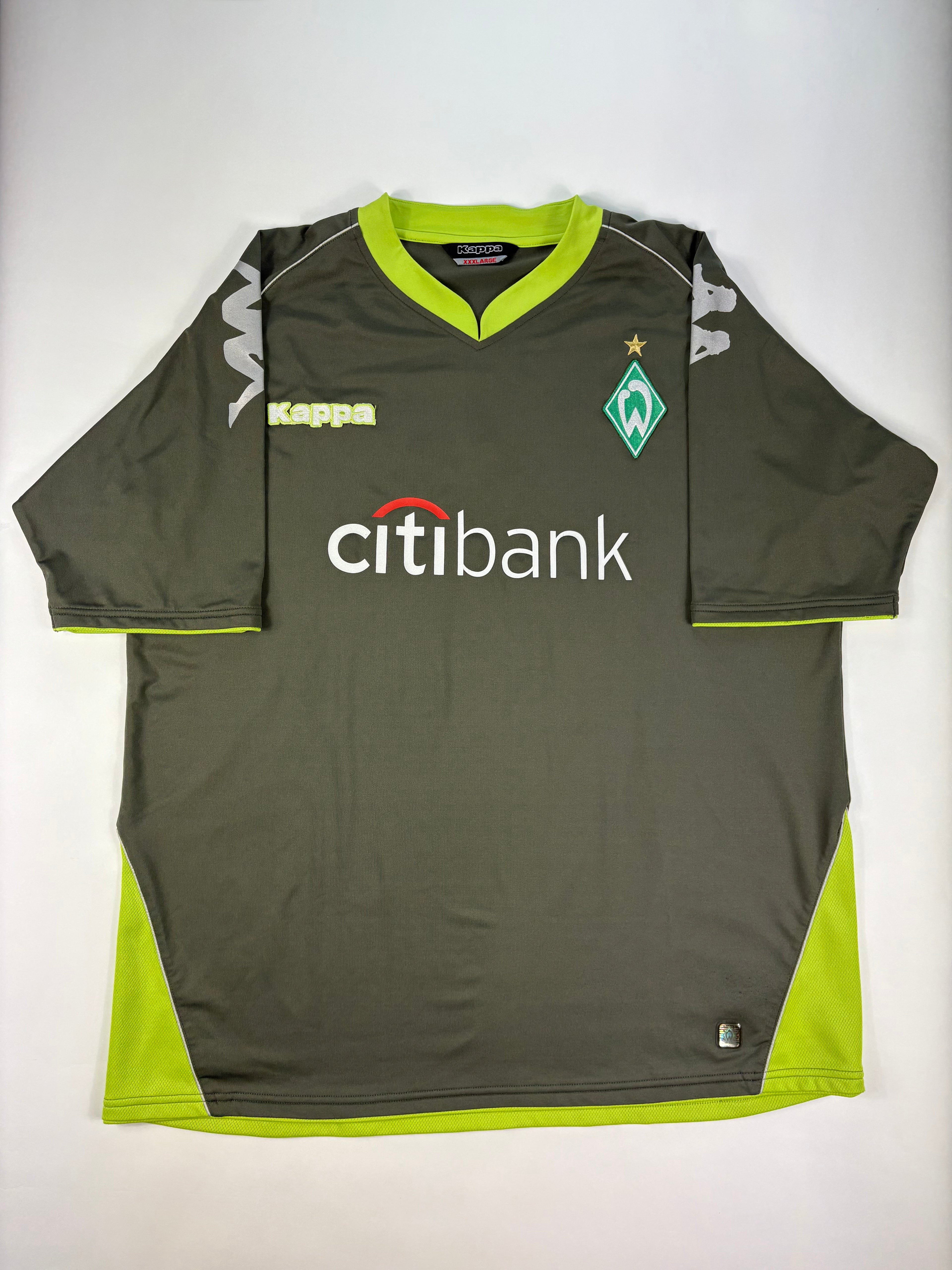 Werder Bremen Auswärtstrikot 2007/2008 - #4 Naldo - XXXL